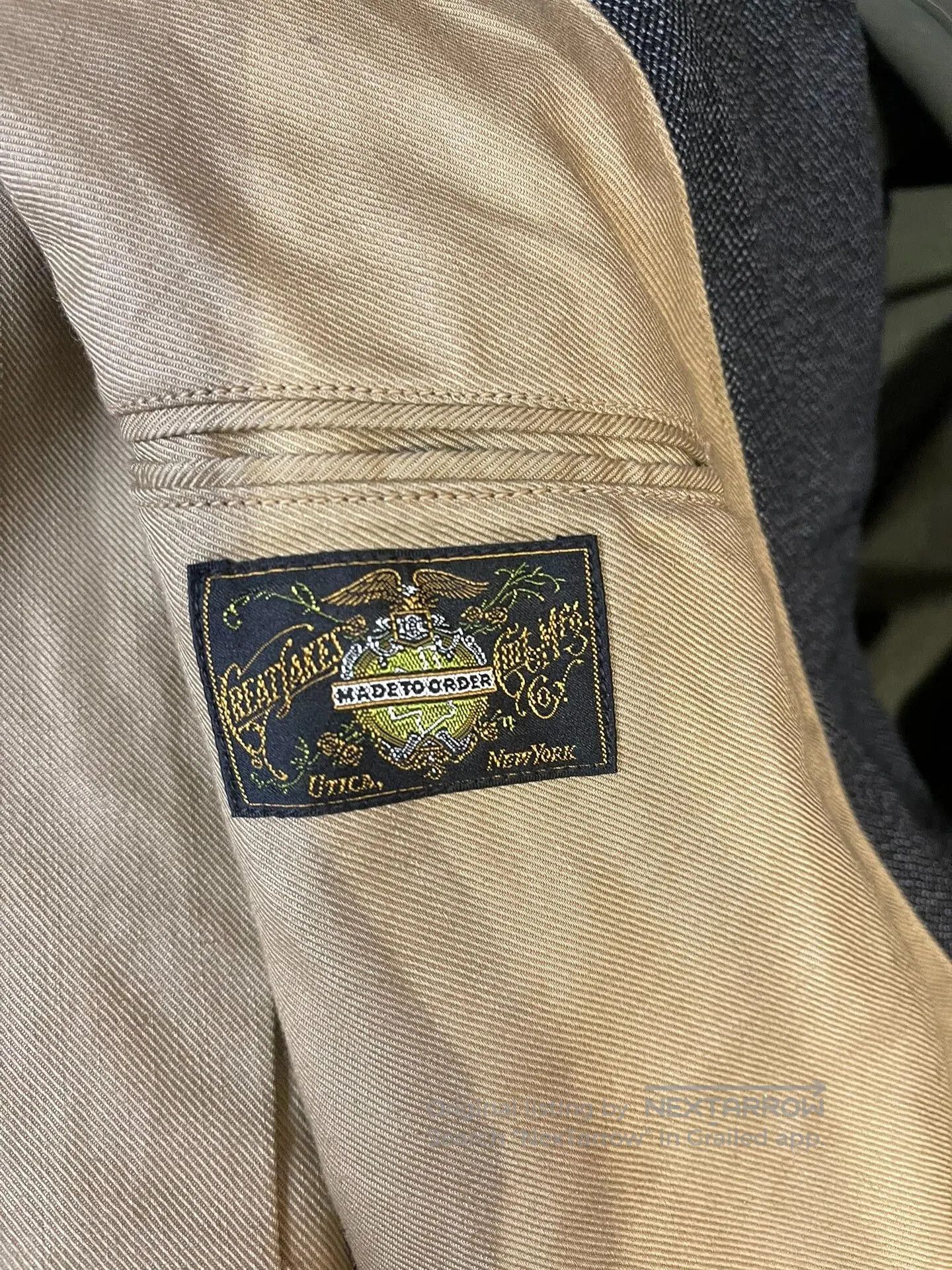 Freewheelers Freewheelers Wool Business Overcoat. Size XS / US 0-2 / IT 36-38 - 3 Thumbnail