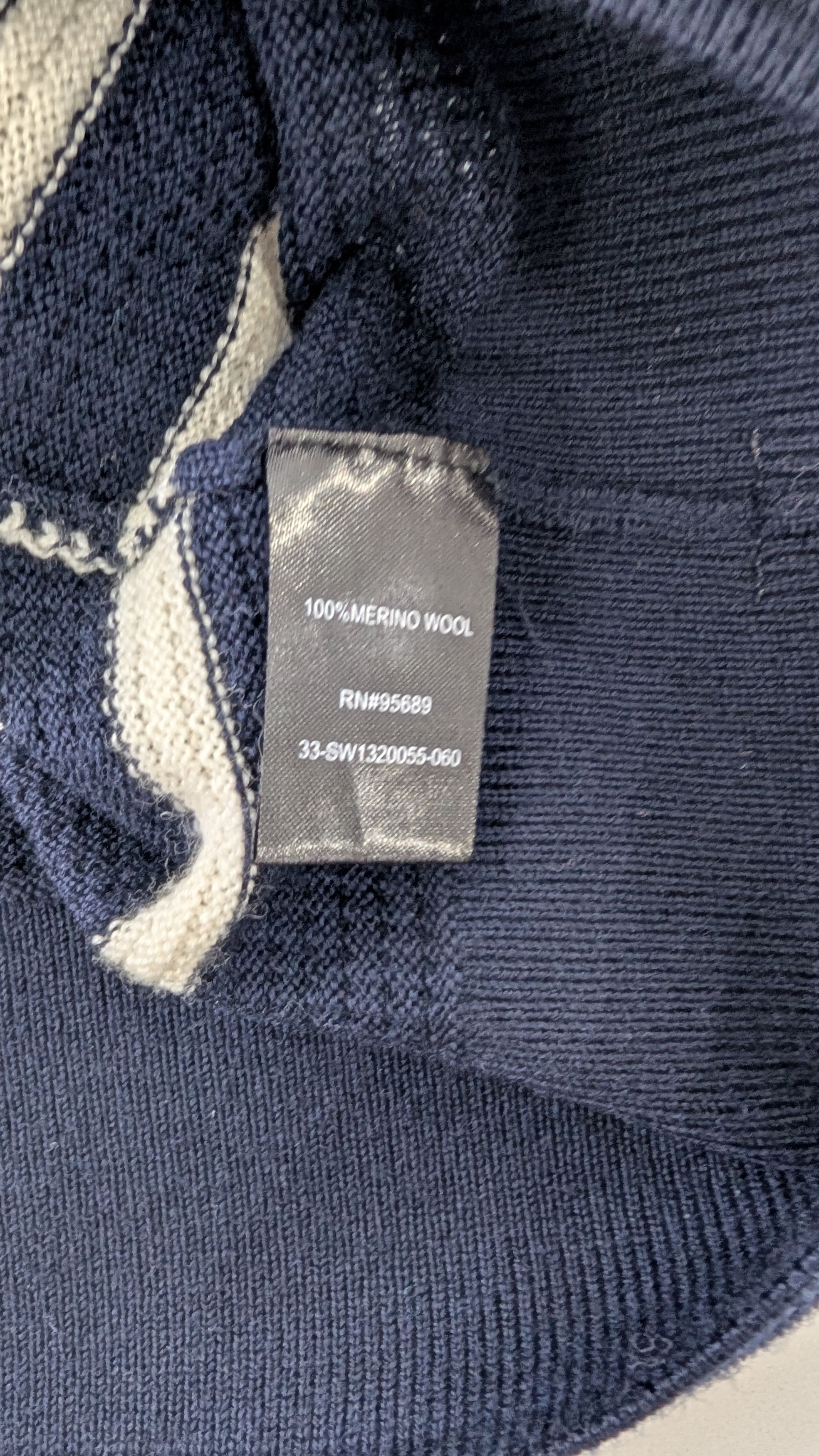 Todd Snyder ​Todd Snyder Stripe Waffle Merino Crew Sweater Thermal Size US S / EU 44-46 / 1 - 5 Thumbnail