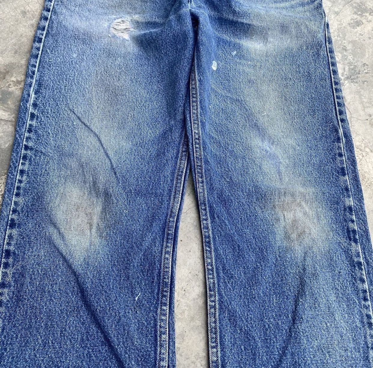 Levi's Vintage Distressed Levis Lot 505 Jeans Size US 34 / EU 50 - 5 Thumbnail