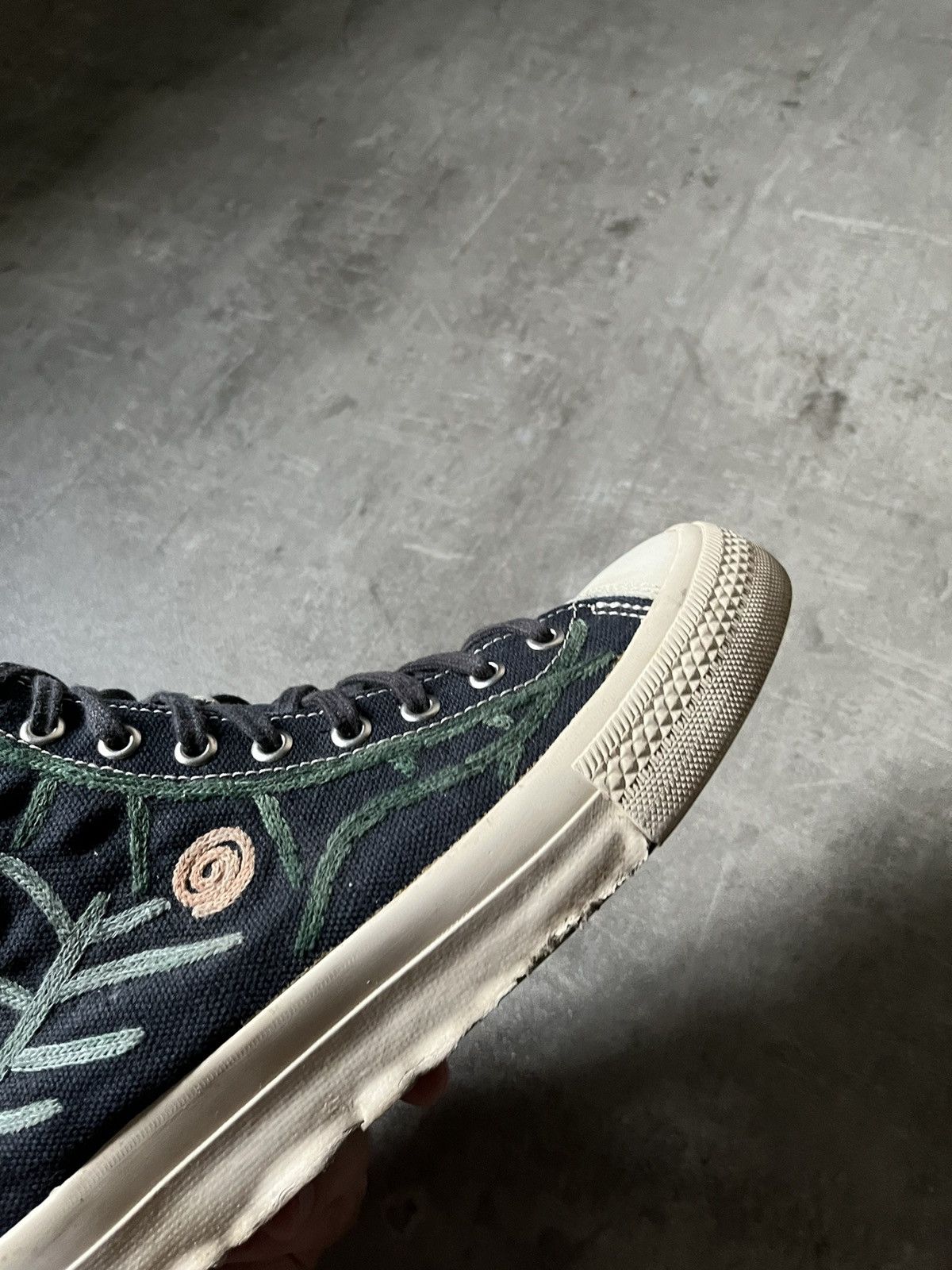 Visvim Visvim canvas embroidery flower 13ss shoes Size US 9 / EU 42 - 8 Thumbnail