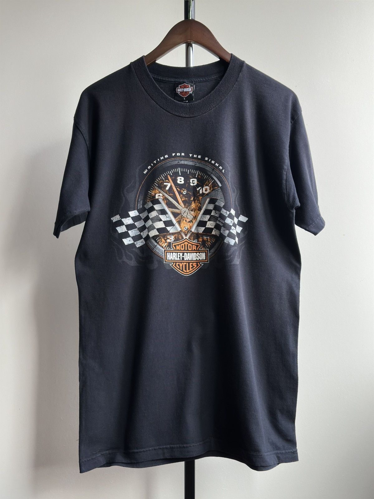 Harley Davidson × Vintage VINTAGE Y2K HARLEY DAVIDSON EAGLE TEE Size US L / EU 52-54 / 3 - 2 Thumbnail