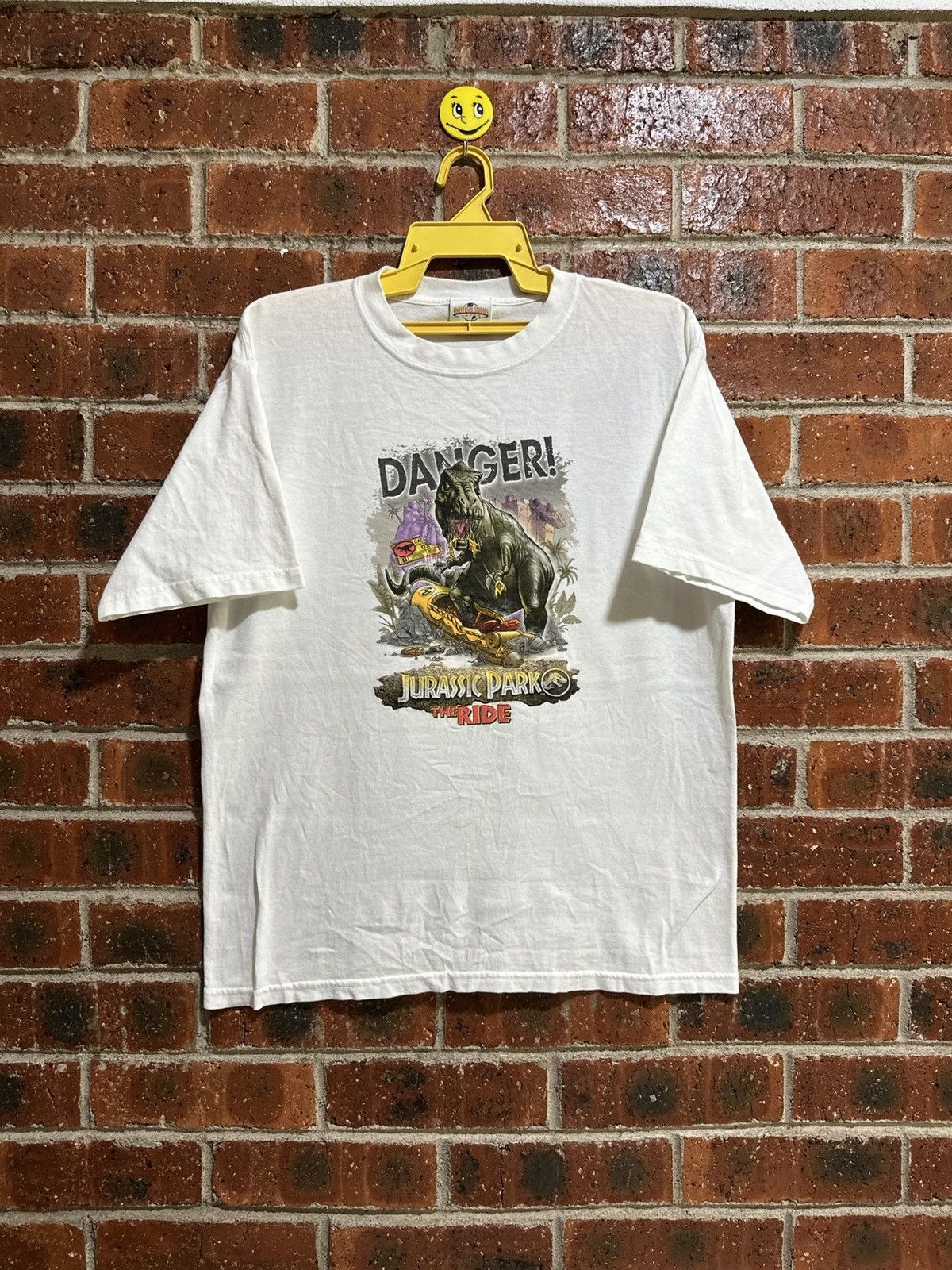 Universal Studios × Vintage Vintage Jurassic Park The Ride Faded Tee Size US L / EU 52-54 / 3 - 1 Thumbnail