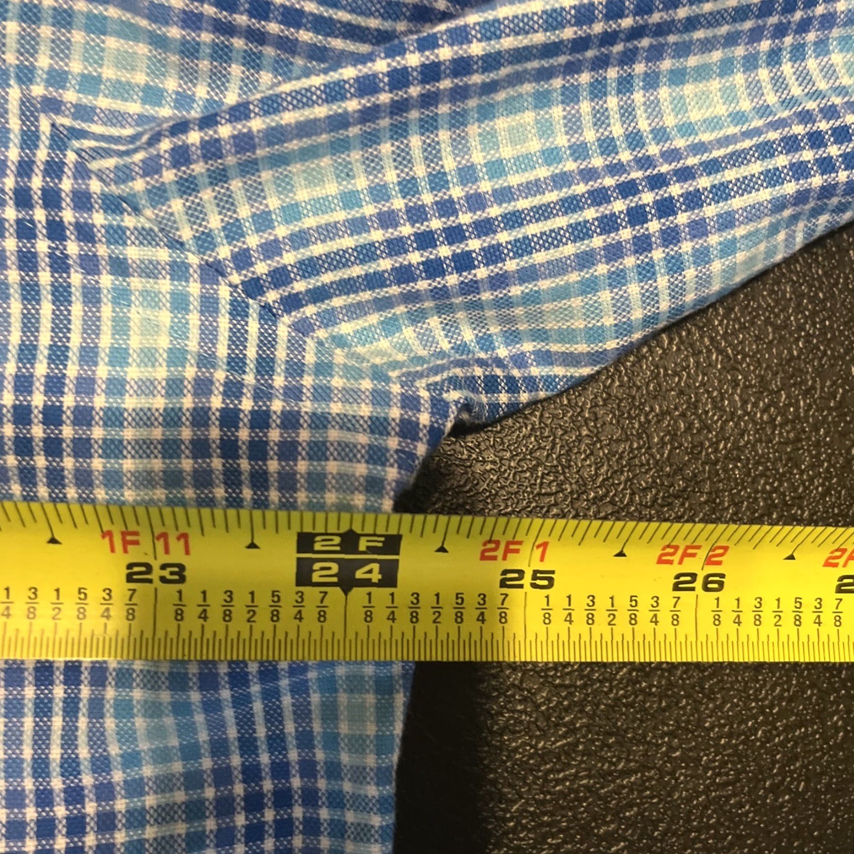 Peter Millar VINTAGE Peter Millar Mens Blue Plaid Long Sleeve Button Front Shirt L EUC Size US L / EU 52-54 / 3 - 5 Thumbnail