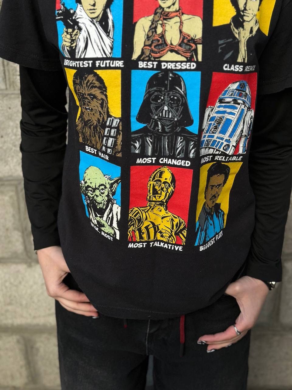 Star Wars VTG Adult Band T-shirts Big Logo Joke Star Wars Y2K 00s USA Size US S / EU 44-46 / 1 - 5 Thumbnail
