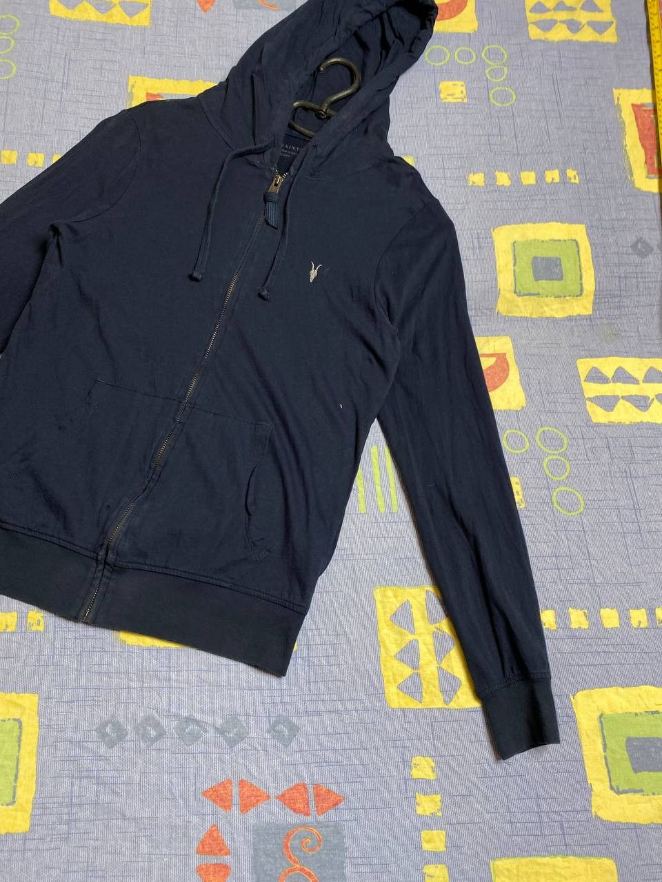 Allsaints Allsaints Zip Up Japanese Logo Y2K Hoodie Size US XS / EU 42 / 0 - 3 Thumbnail