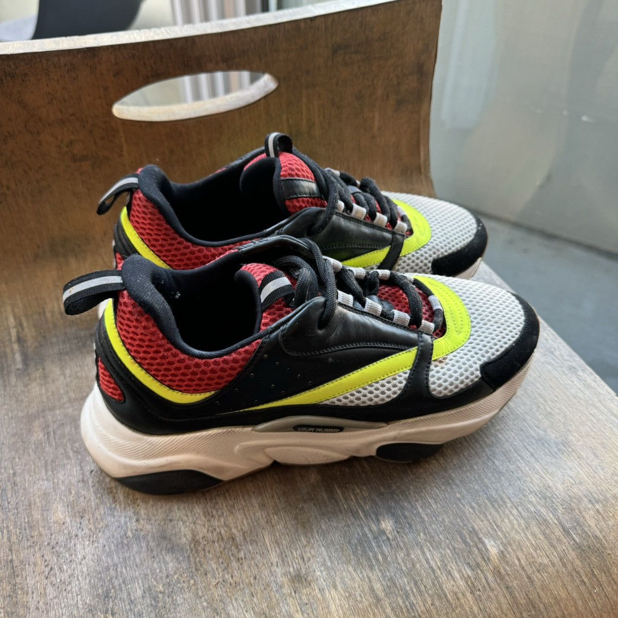 Dior Dior Homme B22 Colorblock Chunky Sneakers Size US 8 / EU 41 - 8 Thumbnail