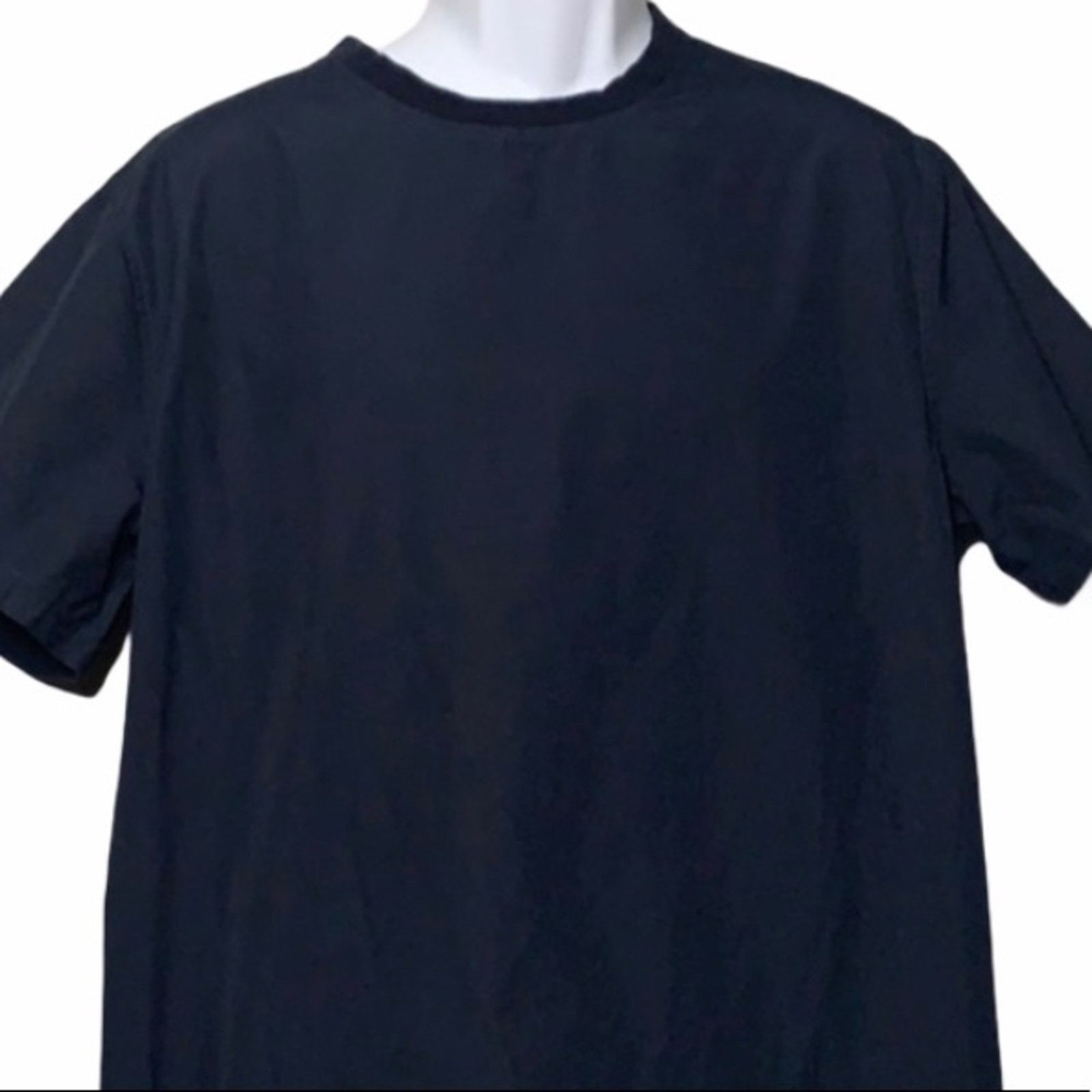 The Rail The Rail Navy Blue Cotton Short Sleeve T-Shirt Medium Mens Size US M / EU 48-50 / 2 - 2 Thumbnail