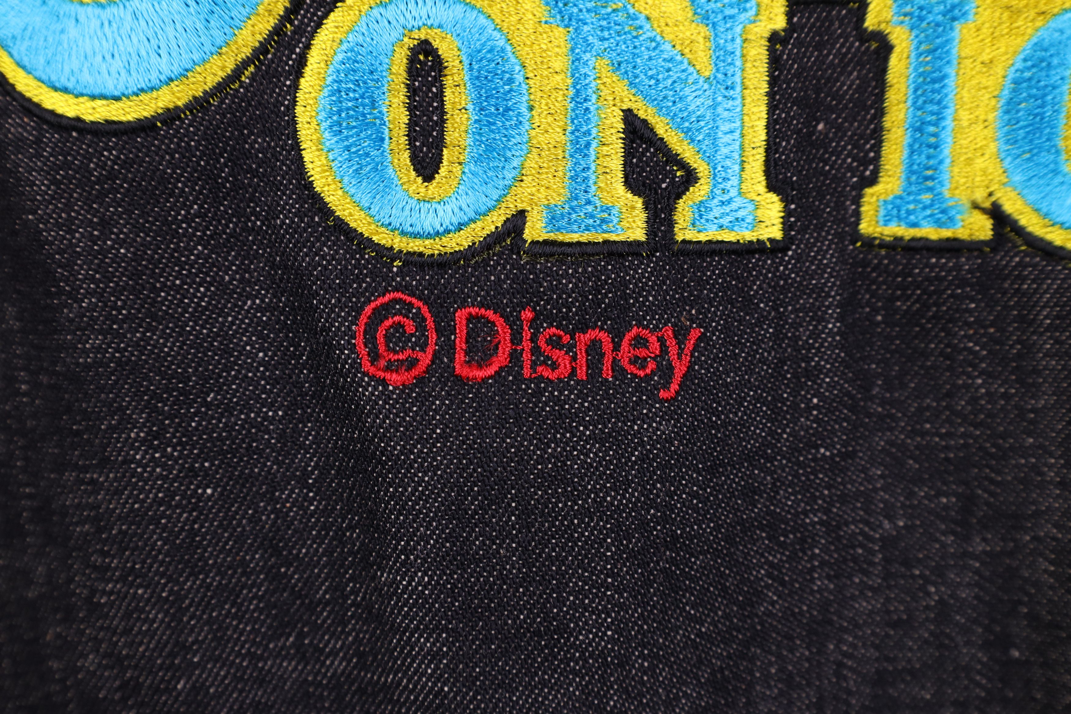 Vintage Vintage 90s Walt Disney World On Ice Chambray Bomber Jacket Size US L / EU 52-54 / 3 - 12 Thumbnail