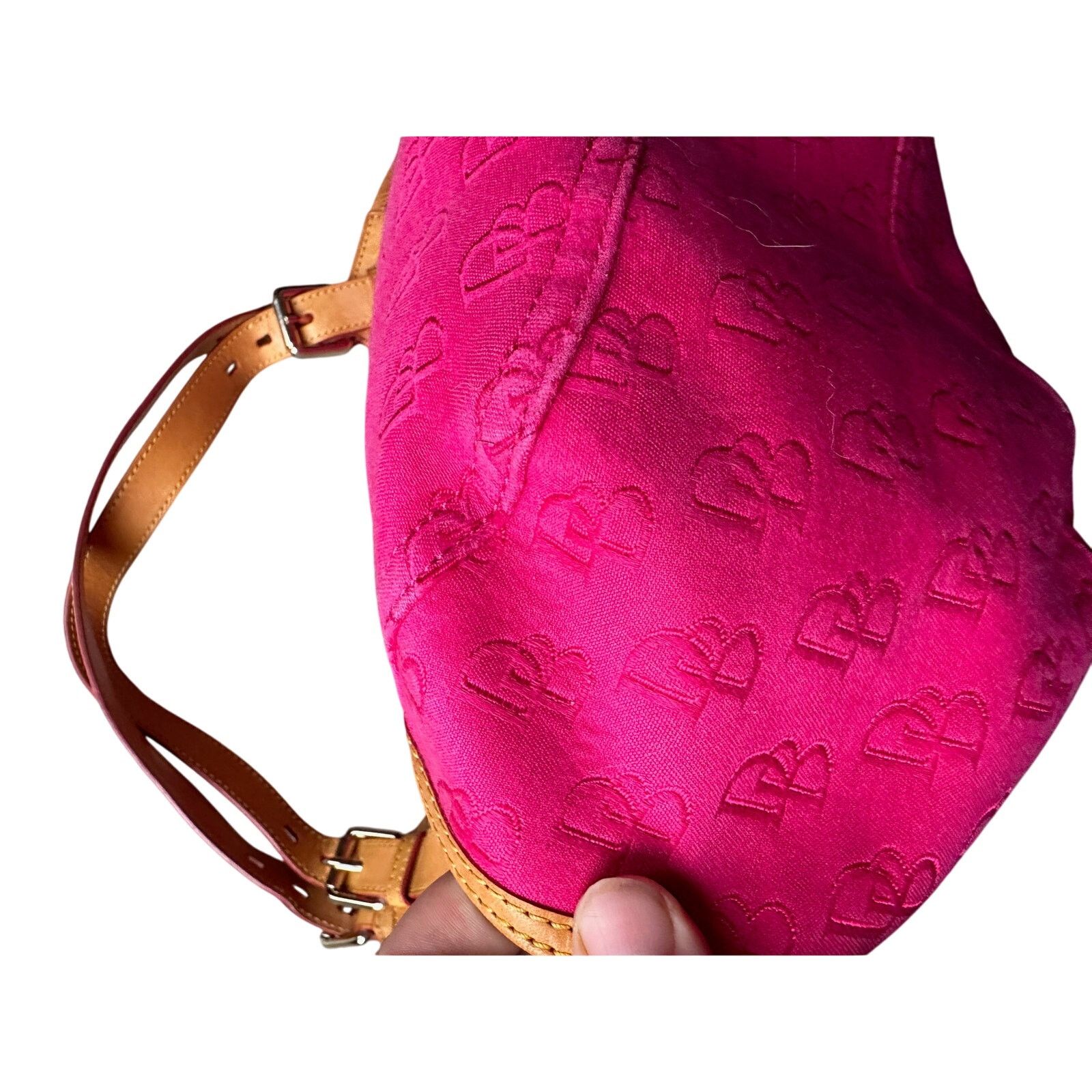 Dooney & Bourke Dooney & Bourke Oversize Deep Pink Hobo Bag Size ONE SIZE - 17 Thumbnail