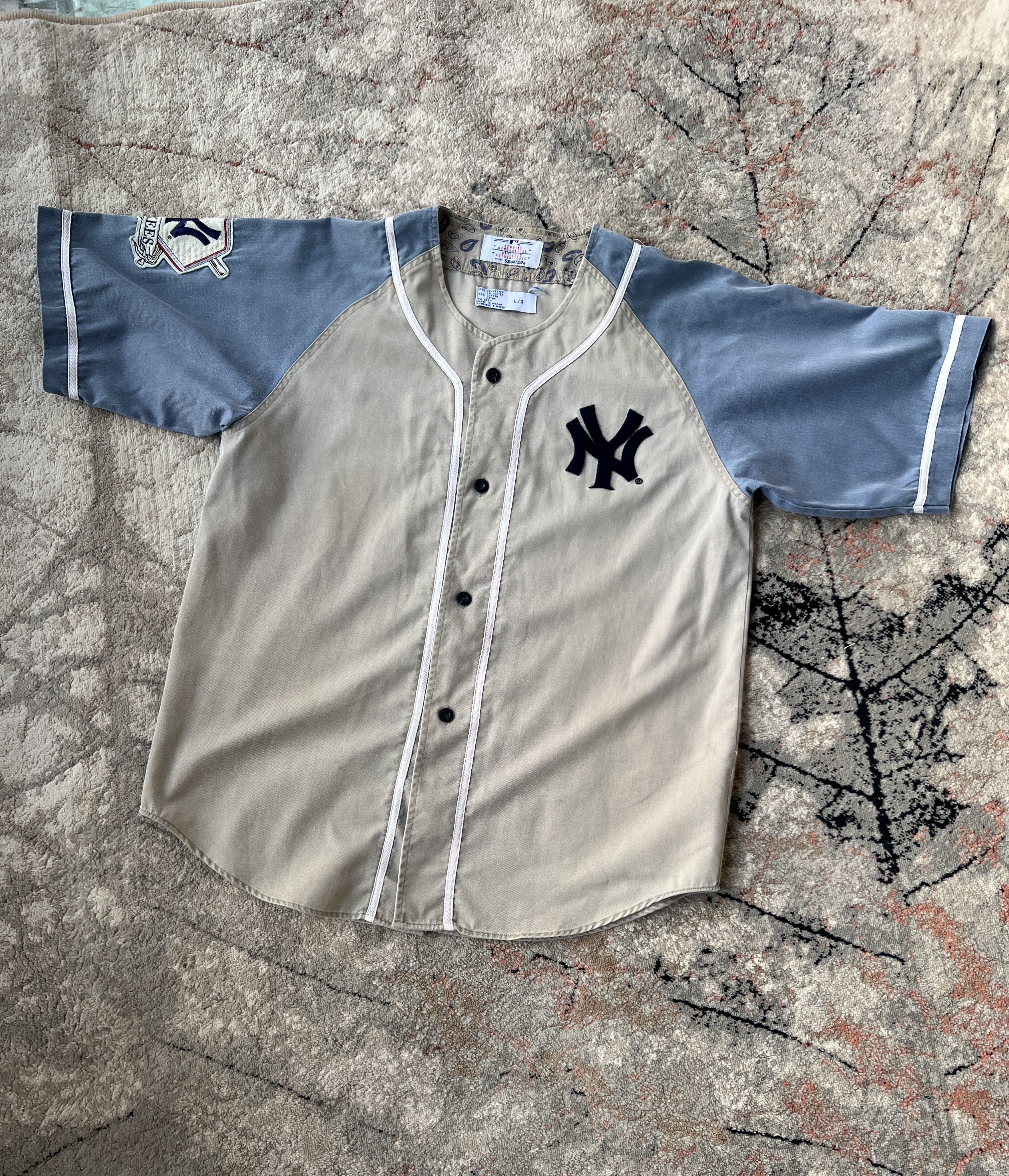 MLB Starter New York Yankees Vintage MLB Shirt Size US L / EU 52-54 / 3 - 1 Thumbnail