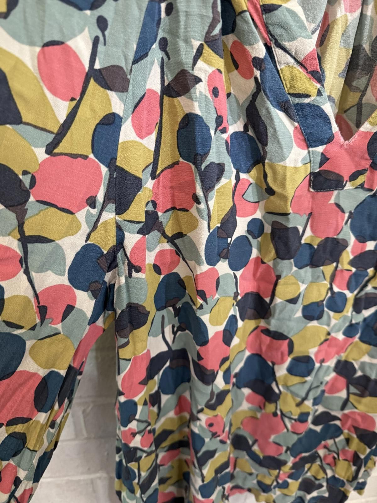 Boden Boden Women's Patterned Blouse Size 14/16 Size XL / US 12-14 / IT 48-50 - 4 Thumbnail