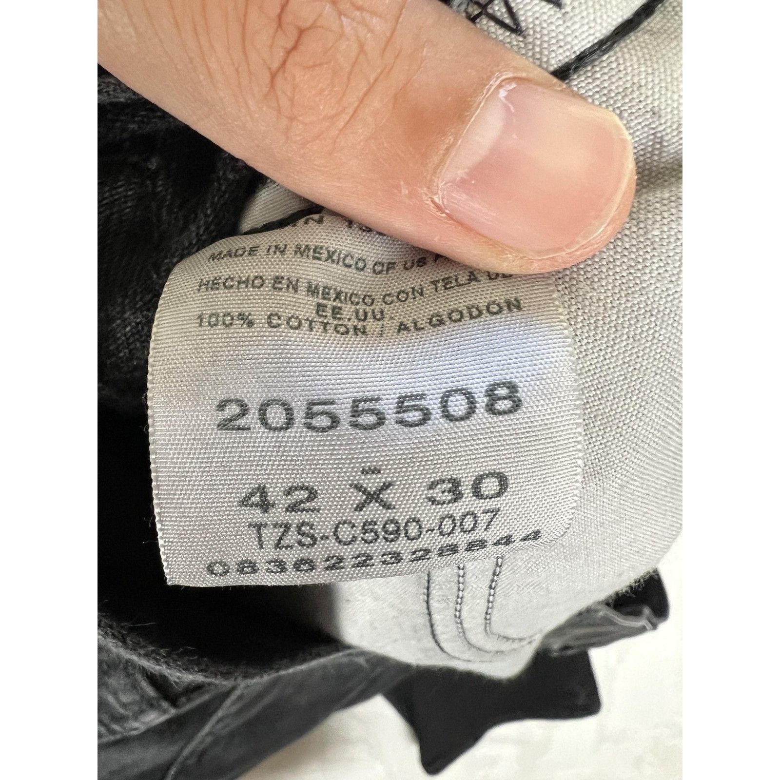 Lee Vintage Lee Jeans Mens 42x30 Black Relaxed Fit Straight Leg Size US 42 / EU 58 - 3 Thumbnail