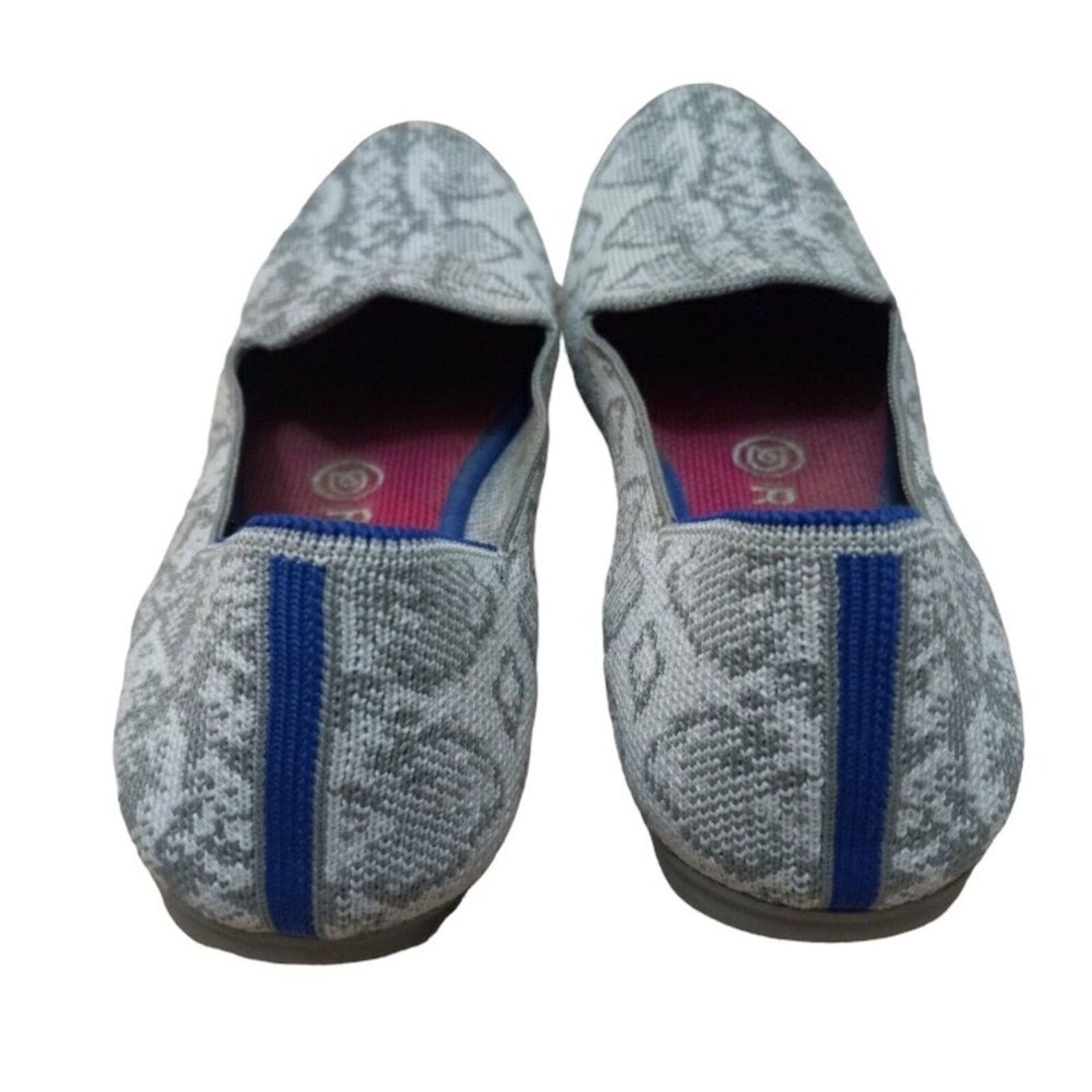 Other Rothy's The Loafer Ivory Grey Snake New Years Flats 7 Size US 7 / IT 37 - 3 Thumbnail