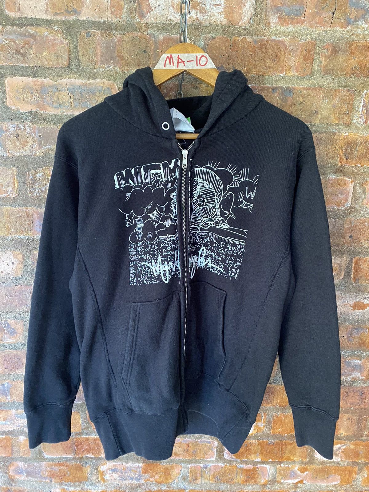 realmad HECTIC AW2005 Real Mad Hectic X Mark Gonzales heavy hoodie Size US M / EU 48-50 / 2 - 2 Thumbnail