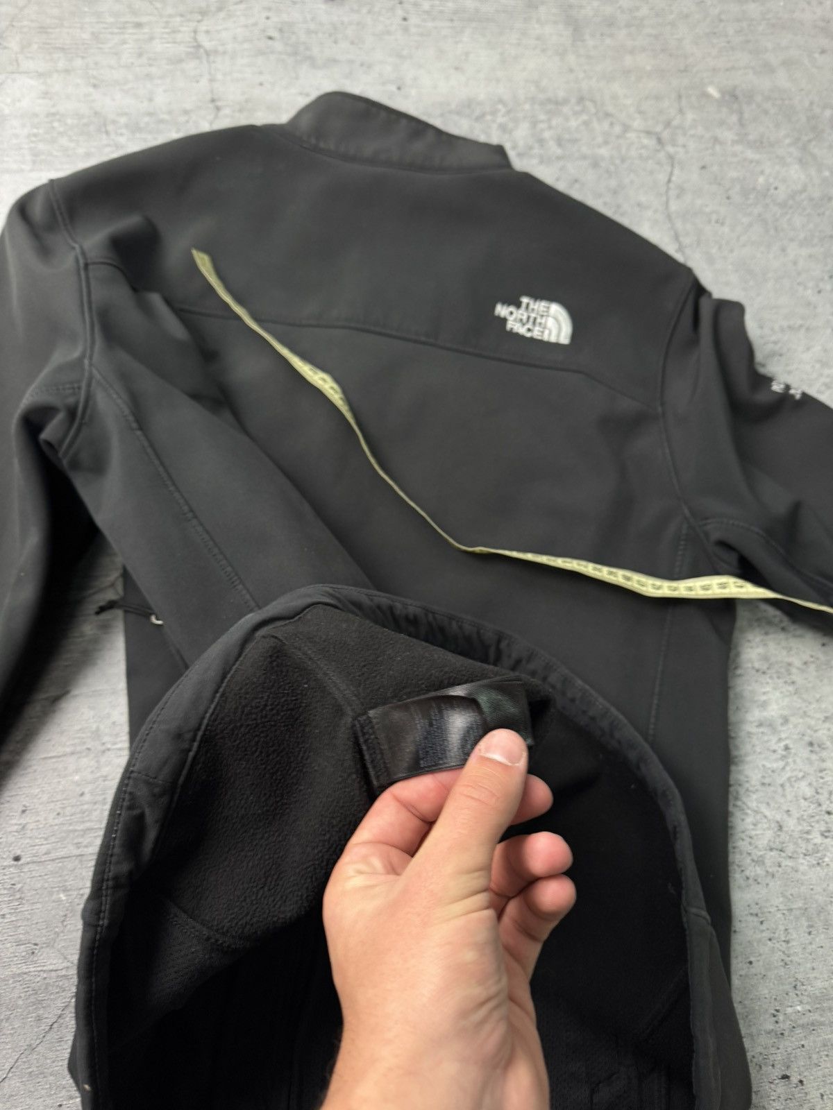 The North Face Vintage The North Face Soft Shell Fleece Jacket Black Size US M / EU 48-50 / 2 - 15 Thumbnail