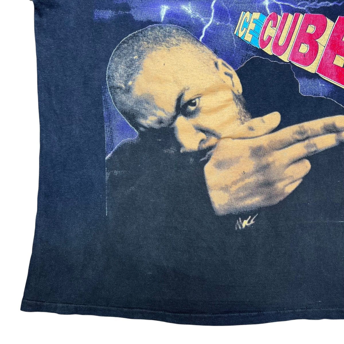 Rap Tees Vtg 1990s Ice Cube The Predator Rap Tee Double Sided T-Shirt Size US L / EU 52-54 / 3 - 15 Thumbnail