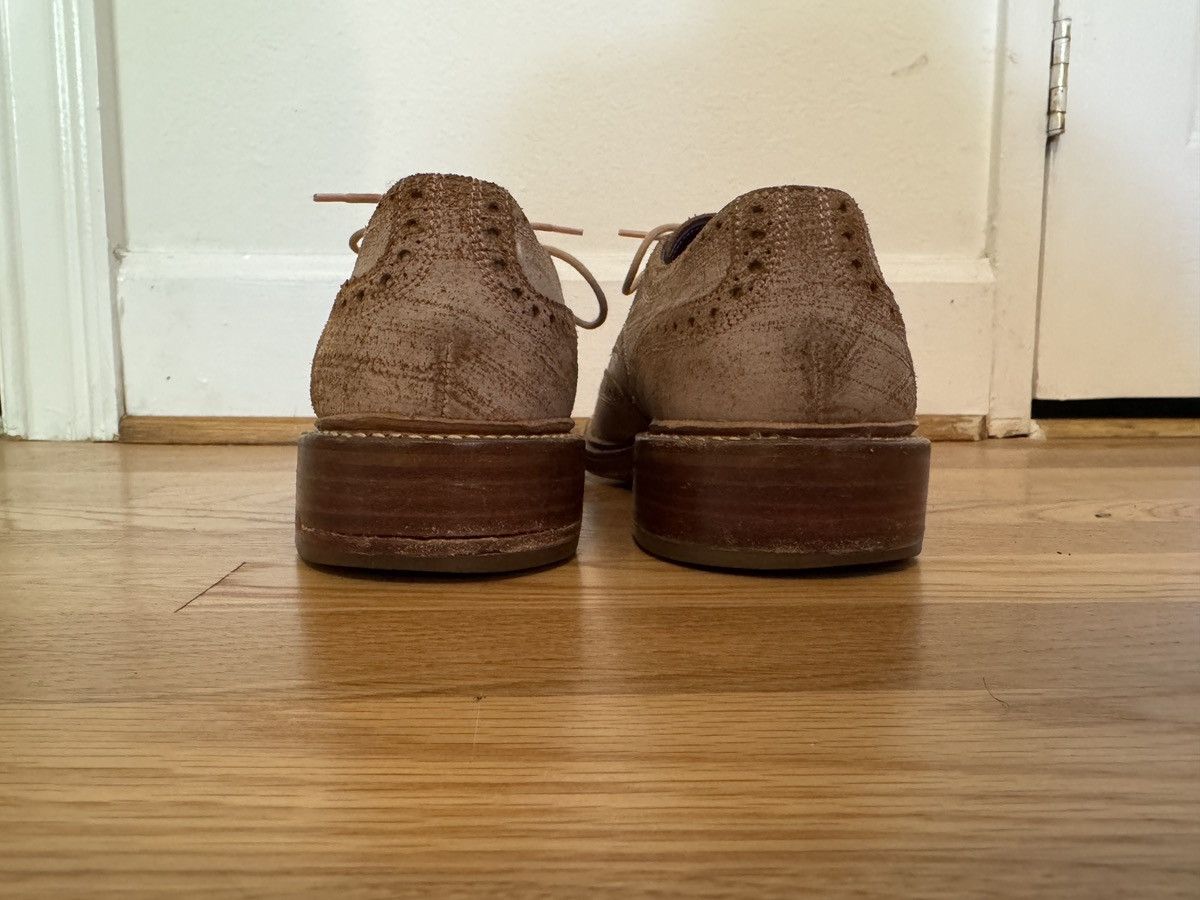 Paul Smith Paul Smith Mauve Pink Distressed Leather Derby US 10.5 Size US 10.5 / EU 43-44 - 3 Thumbnail