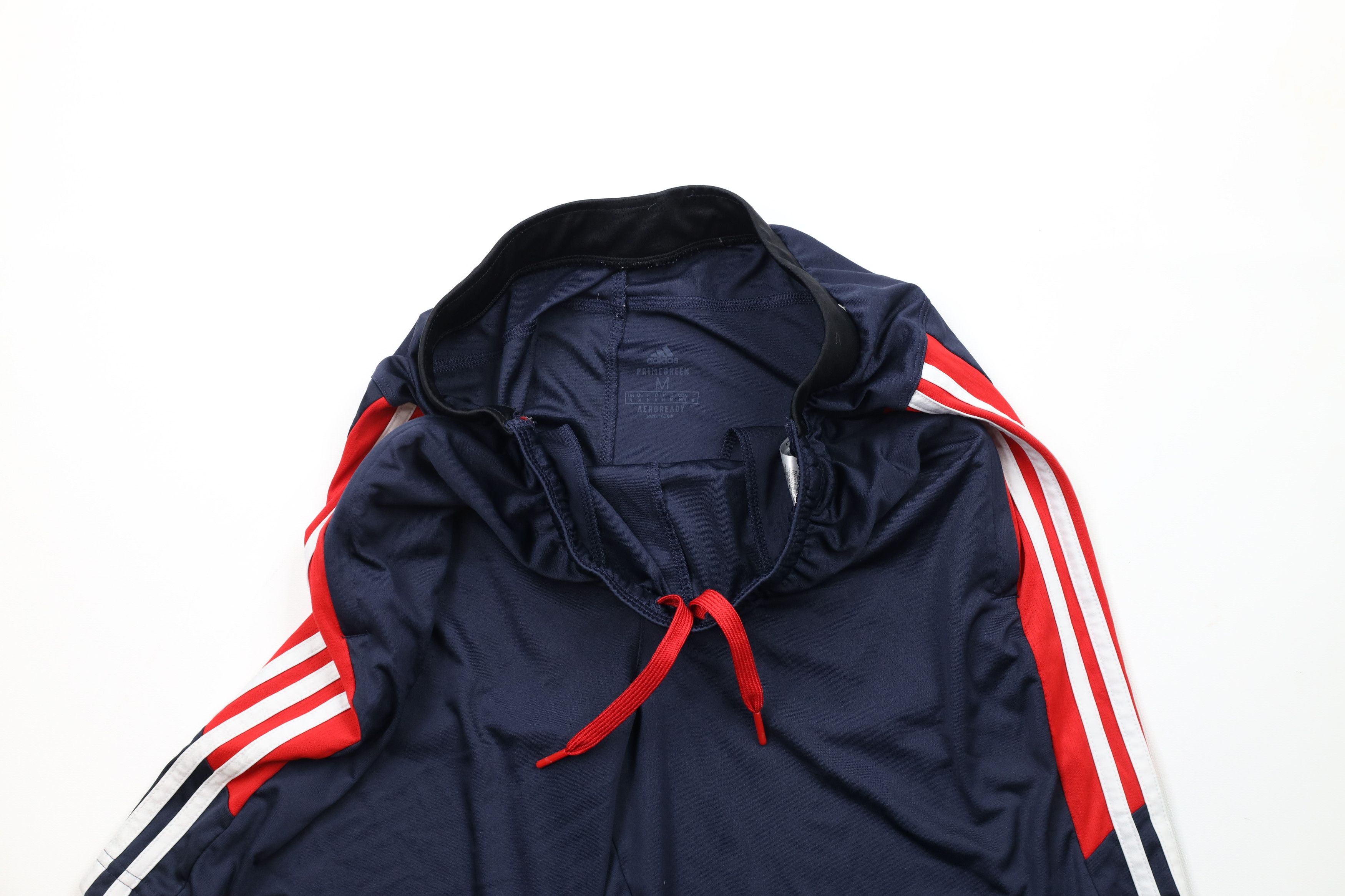 Adidas × Vintage Vintage Adidas Striped Running Jogging Soccer Shorts Blue Size US 32 / EU 48 - 7 Thumbnail