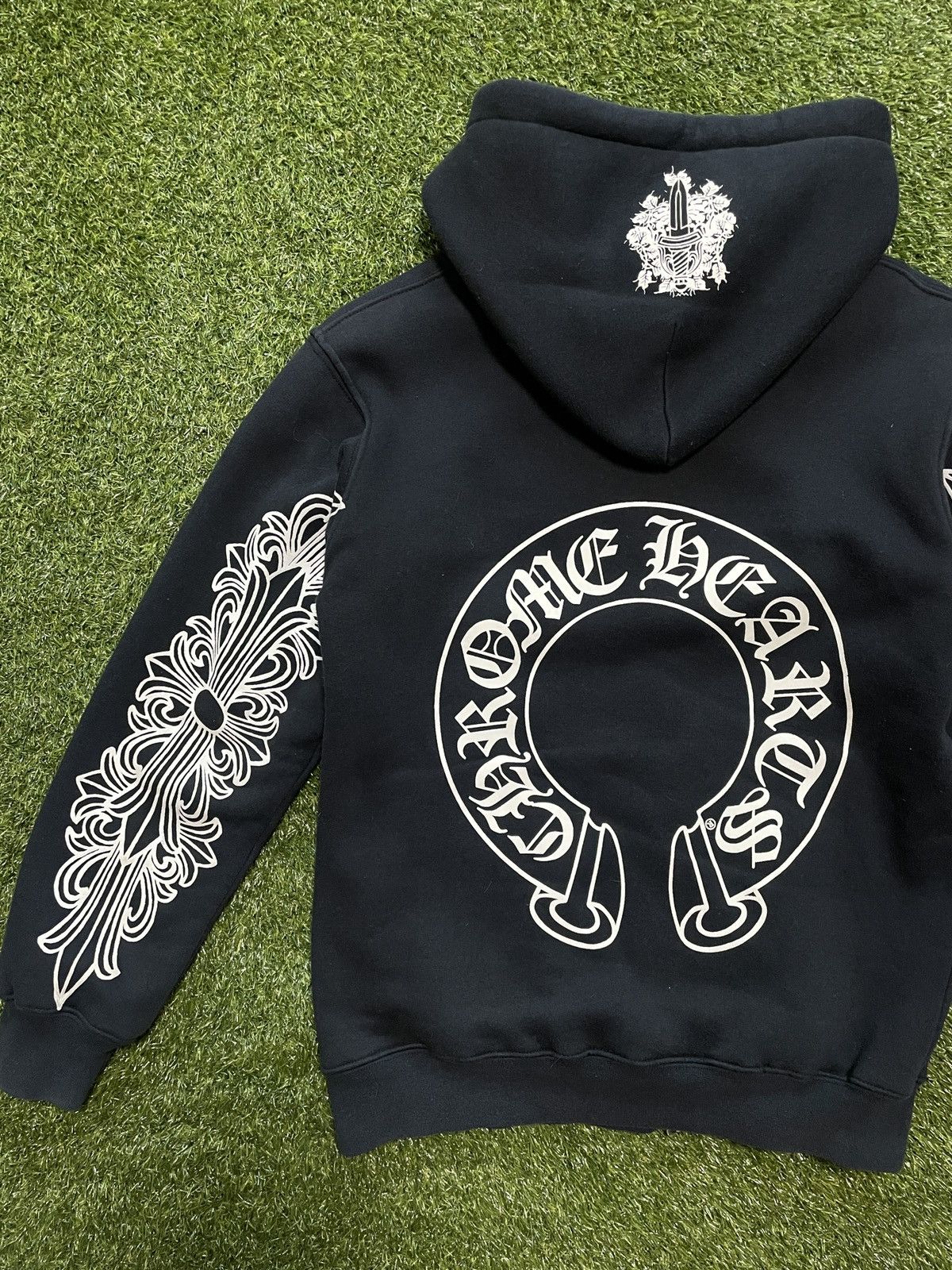 Chrome Hearts 90s old Chrome Hearts Heavy Thermal hoodie authentic size S Size US S / EU 44-46 / 1 - 4 Thumbnail