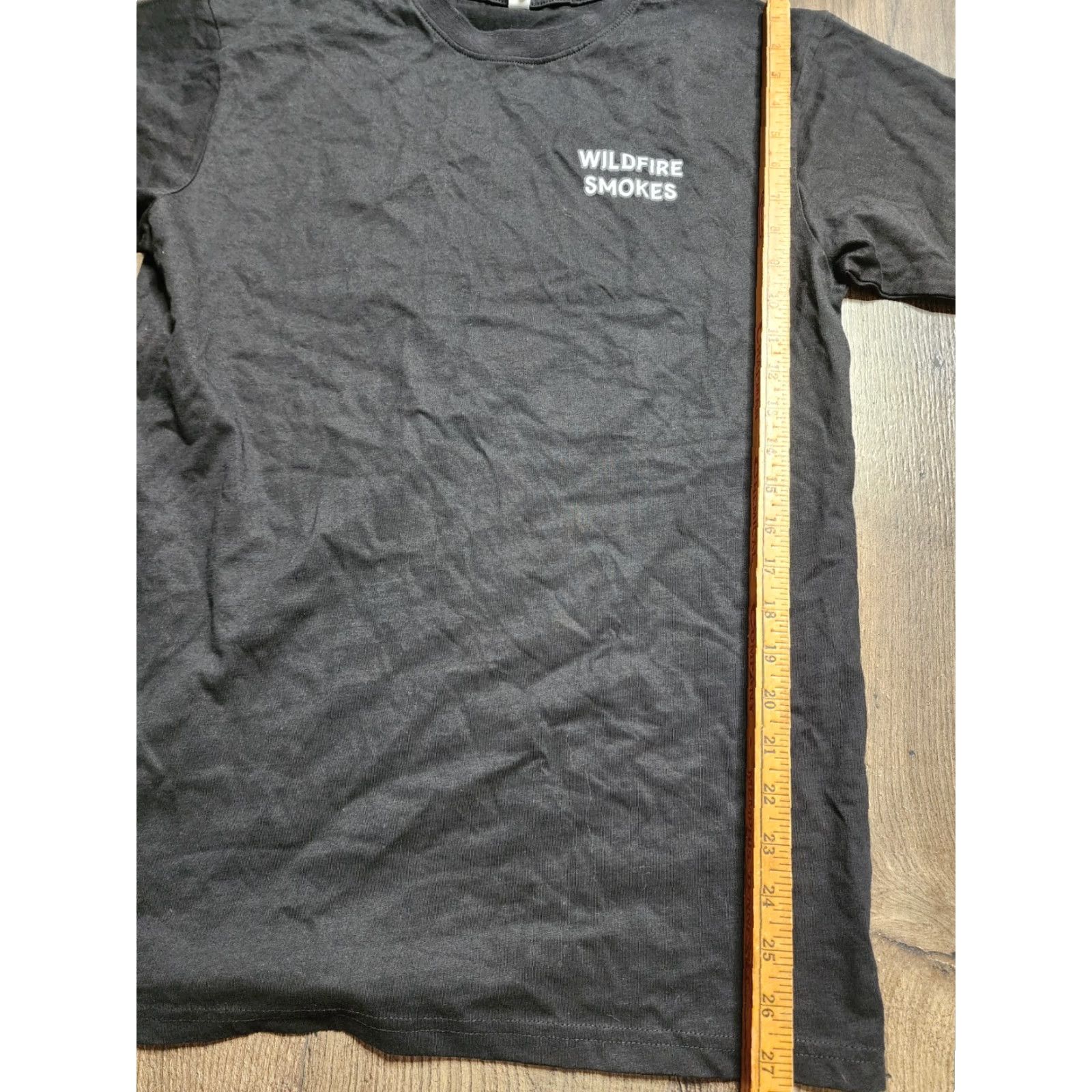 Vintage Vintage Cotton Heritage Men's M Black Firefighter T-Shirt 2024 Double-Sided Smoke Scented Size US M / EU 48-50 / 2 - 3 Thumbnail