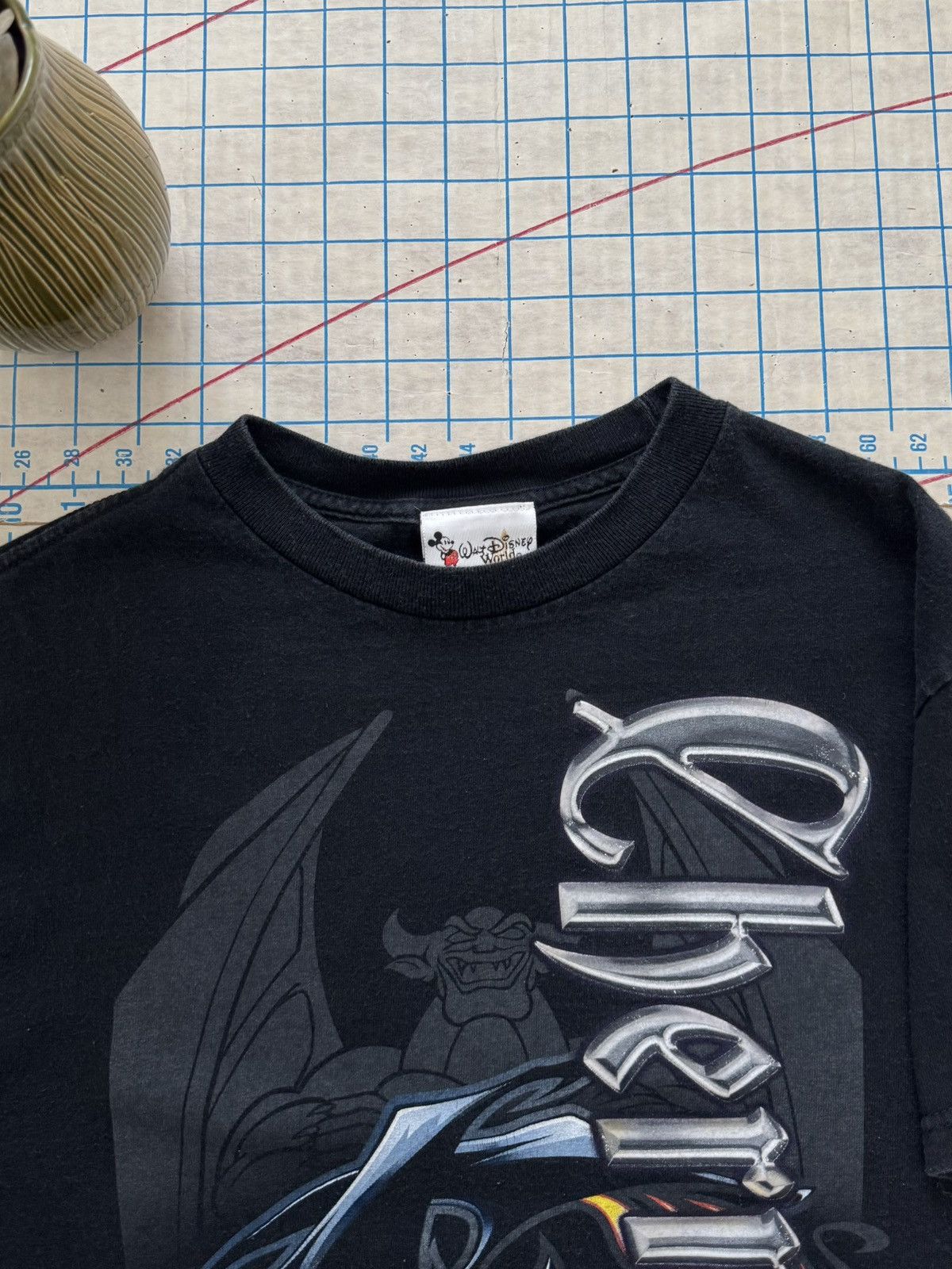Disney Vintage Chernabog Disney World Black Graphic Tee Medium Size US M / EU 48-50 / 2 - 4 Thumbnail