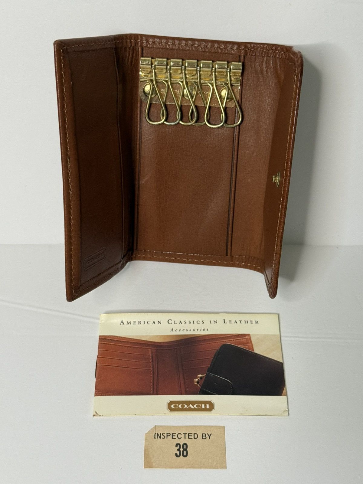 Coach Vintage Coach Leather Key Holder/Wallet Size ONE SIZE - 5 Thumbnail