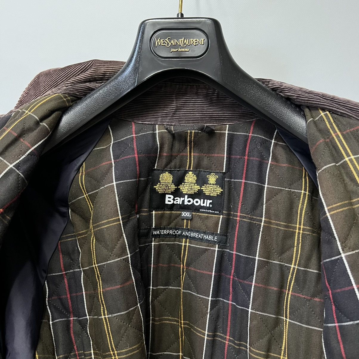 Barbour BARBOUR Highpeak Waterproof And Breathable Navy Jacket Size US XXL / EU 58 / 5 - 3 Thumbnail
