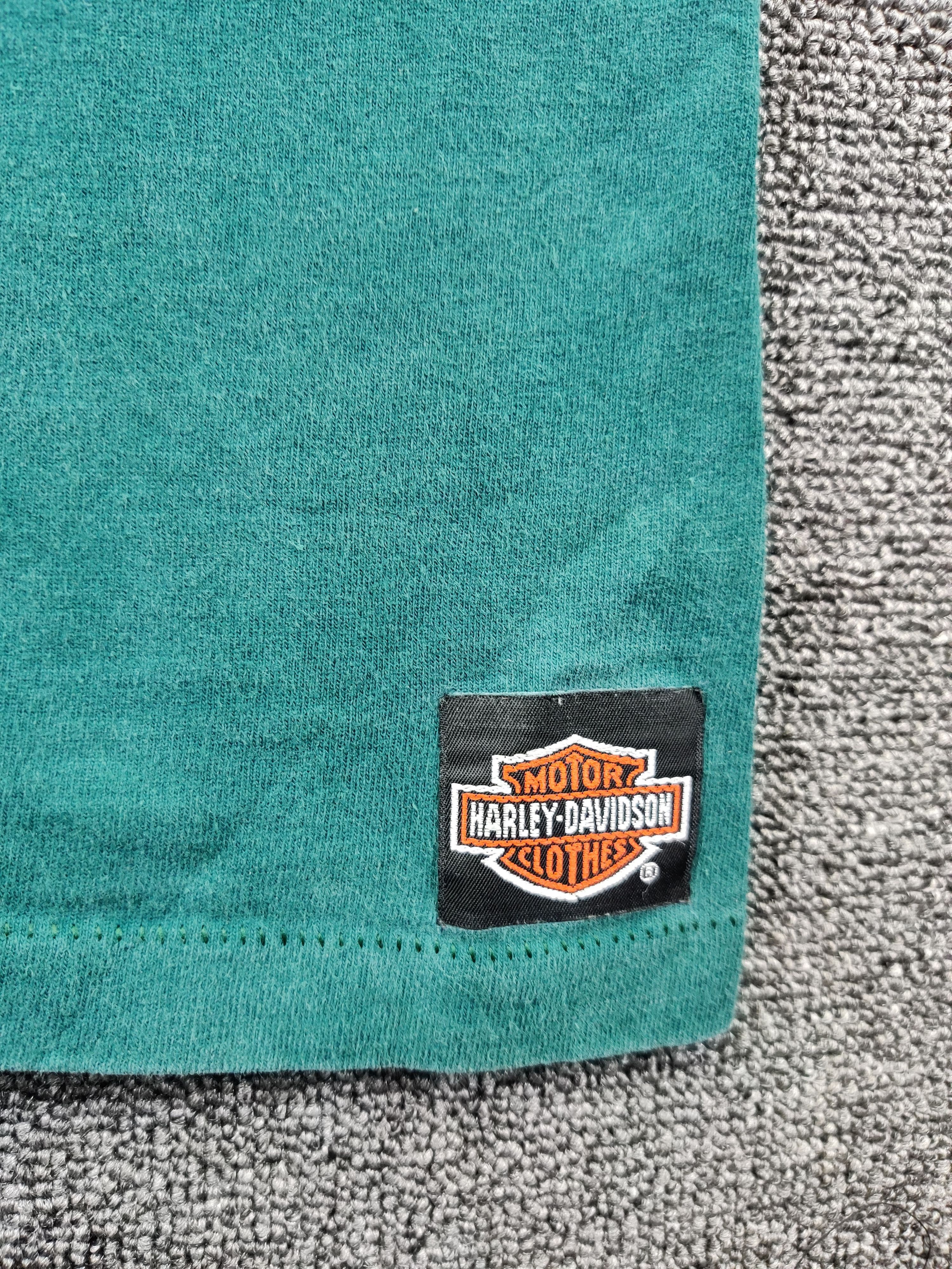 Harley Davidson Vintage 90s Harley Davidson Augusta North Country Tshirt Size US L / EU 52-54 / 3 - 8 Thumbnail