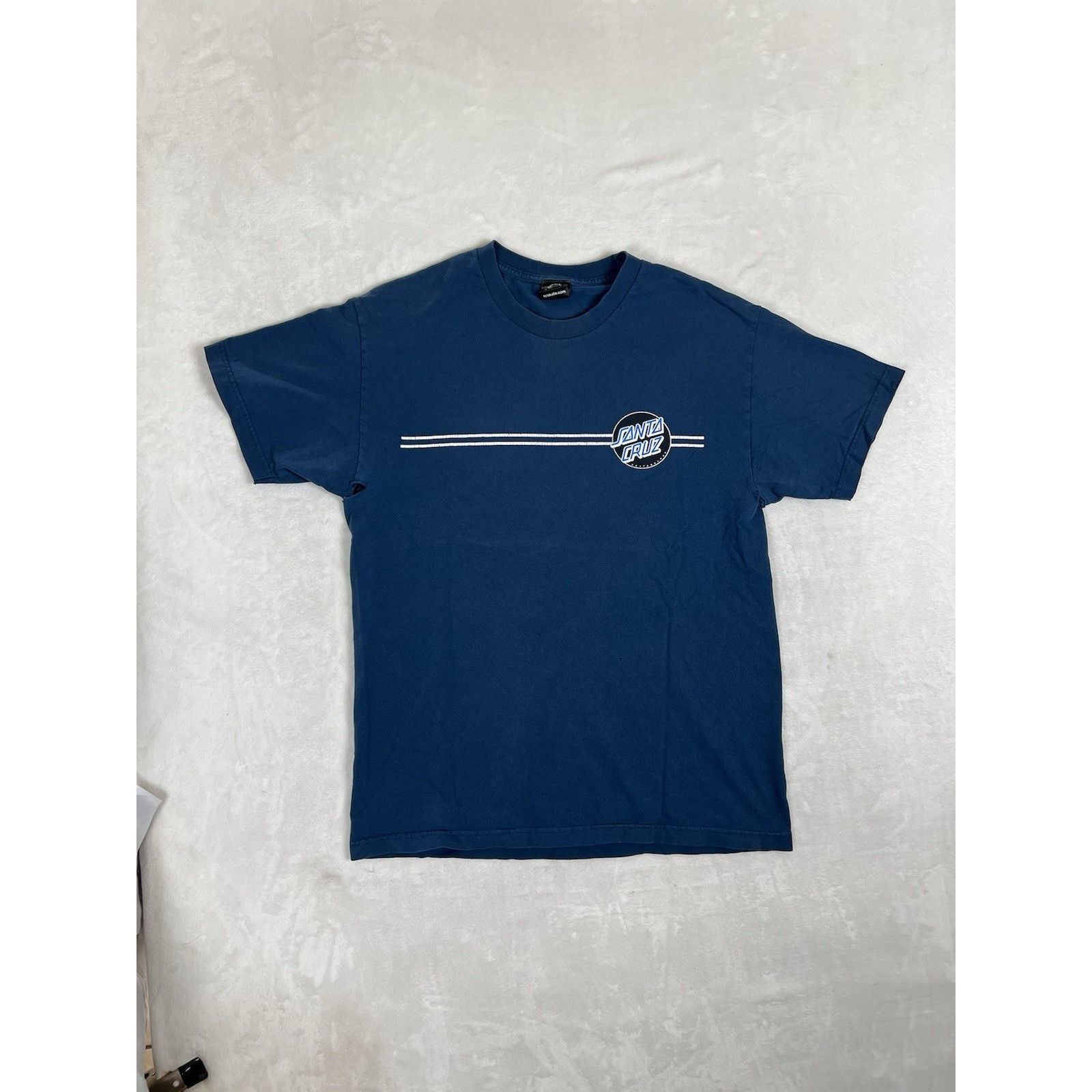 Santa Cruz Skateboards Vintage Santa Cruz Skateboard T-Shirt Size Large Blue OG Lo Size US L / EU 52-54 / 3 - 2 Thumbnail