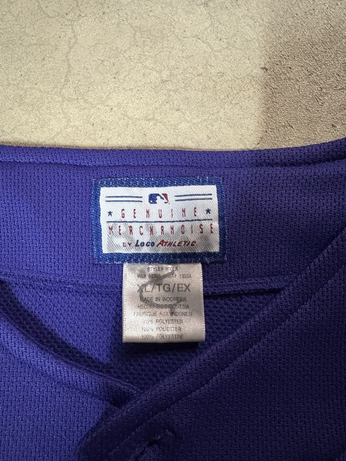 MLB Vintage Arizona Diamondbacks 2000 Jersey Purple Size XL Size US XL / EU 56 / 4 - 6 Thumbnail