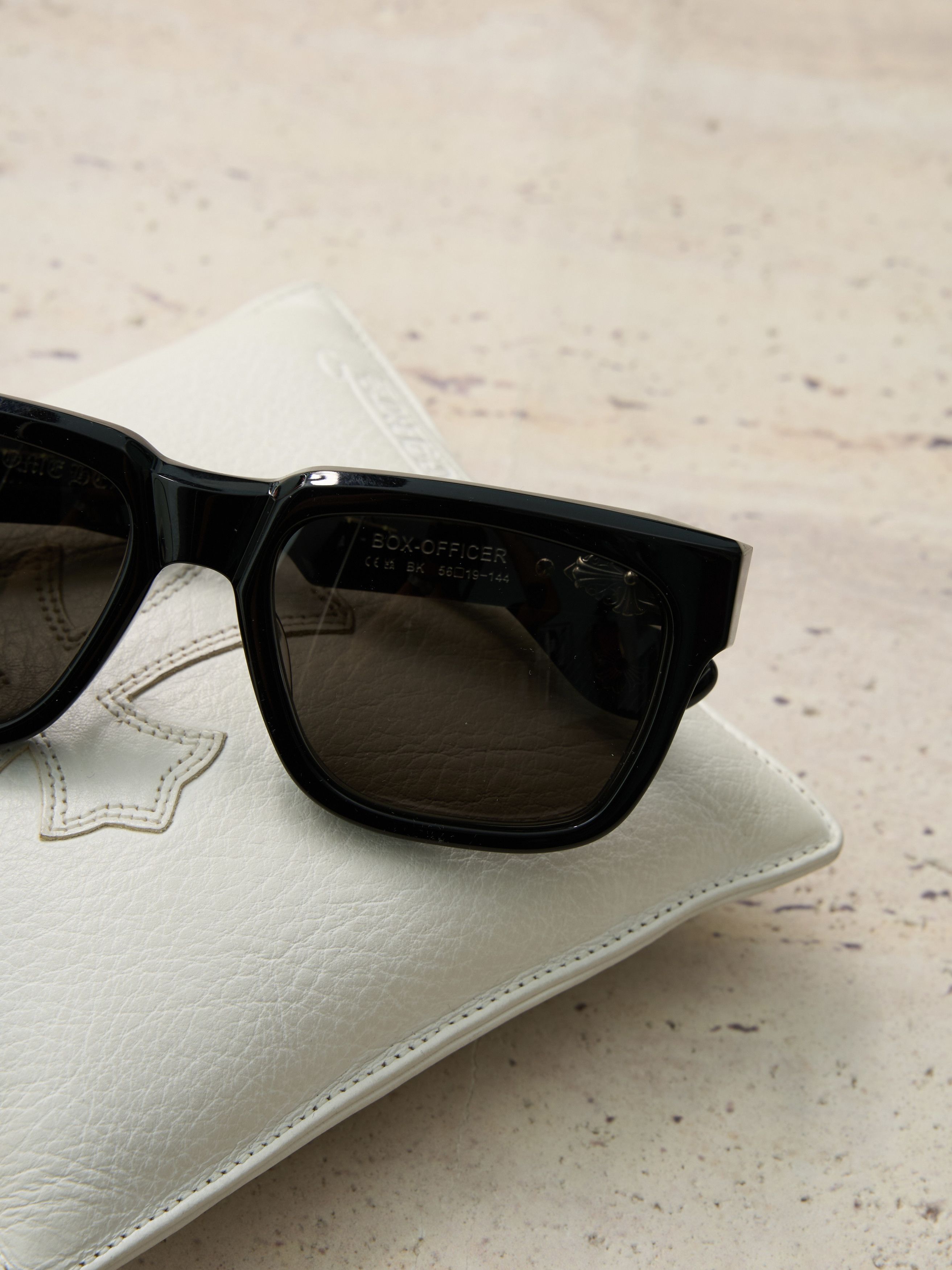Chrome Hearts CHROME HEARTS BOX-OFFICER BLACK Size ONE SIZE - 3 Thumbnail