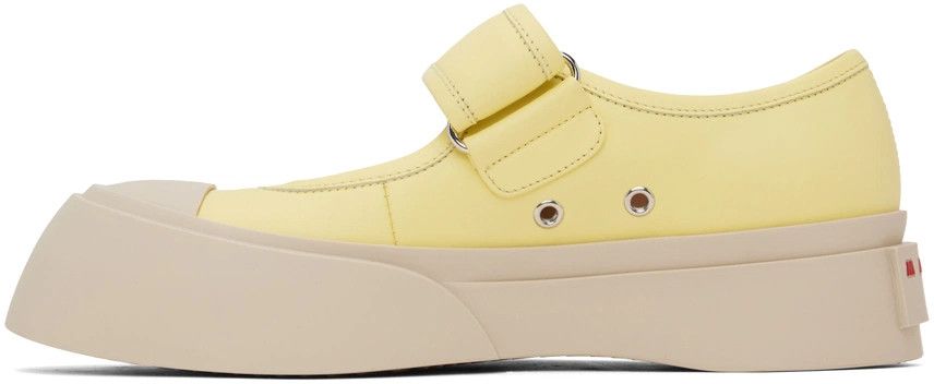 Marni o1y1025 Ballet Flats in Pastel Yellow Size US 5 / IT 35 - 2 Thumbnail