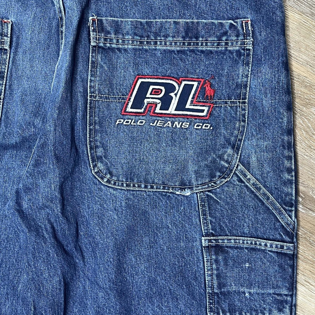 Polo Ralph Lauren × Vintage 90s polo carpenter jeans Size US 40 / EU 56 - 4 Thumbnail