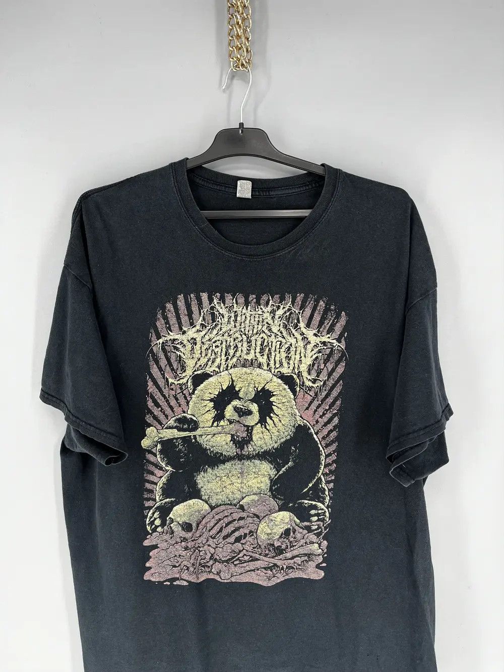 Band Tees Kawaii Panda Within Destruction band vintage t-shirts SZ XL Size US L / EU 52-54 / 3 - 6 Thumbnail