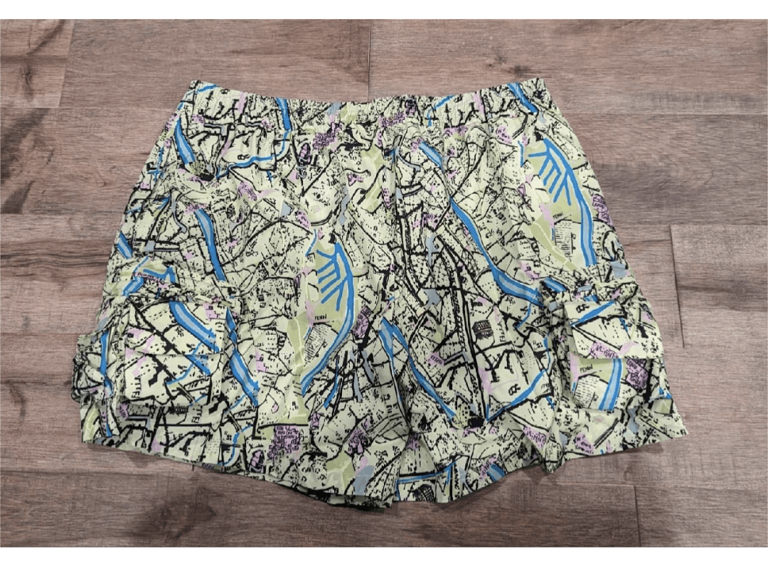Fendi FENDI Abstract Map Print Bermuda Shorts Eden 54 US 38 Size US 38 / EU 54 - 4 Thumbnail