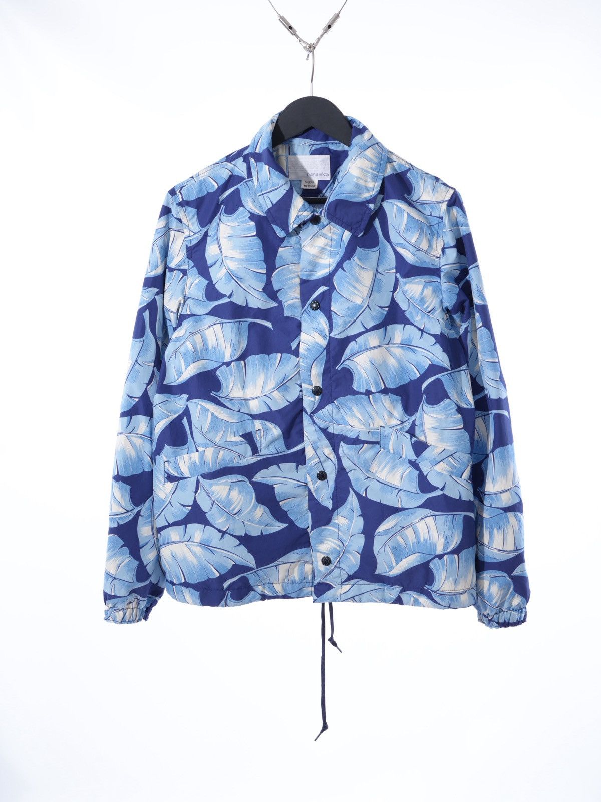Nanamica Nanamica Blue Leaf Ground Jacket M Size US M / EU 48-50 / 2 - 1 Thumbnail