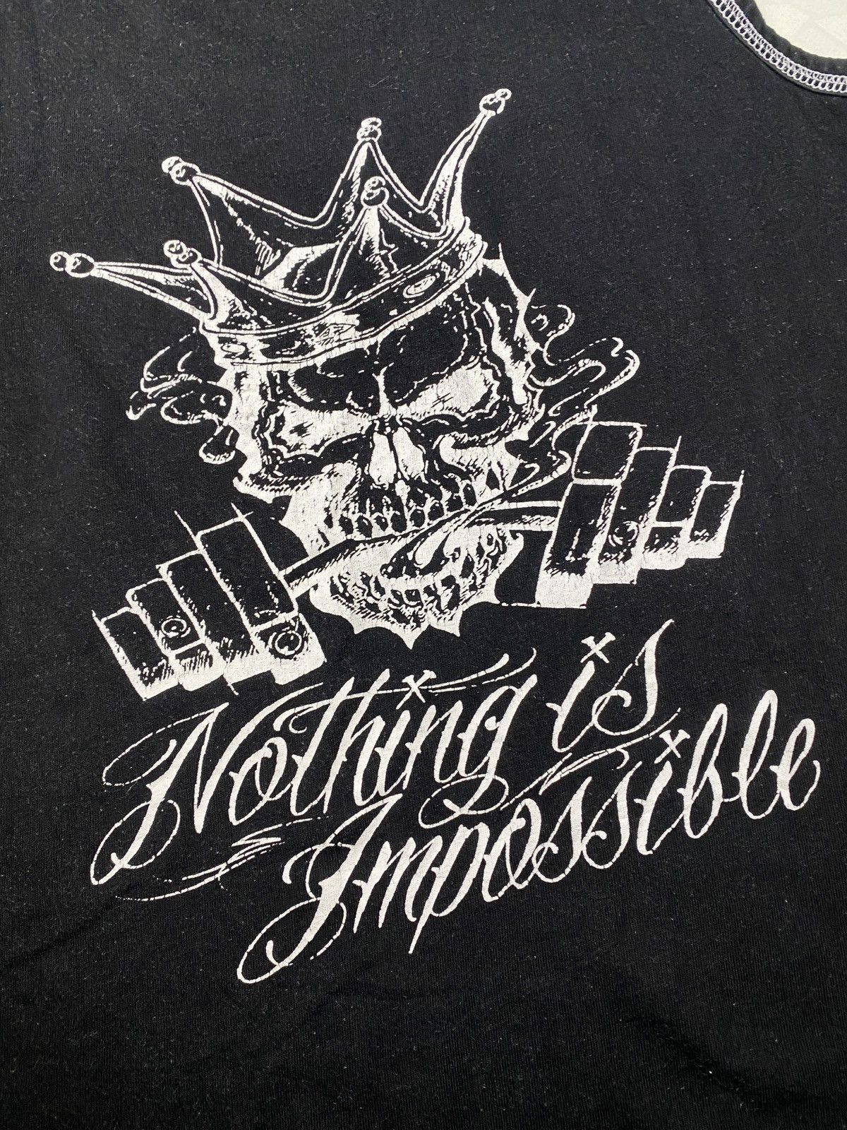 If Six Was Nine × Japanese Brand × Le Grande Bleu (L.G.B.) 2000's First Big Skull Punk Size US M / EU 48-50 / 2 - 3 Thumbnail