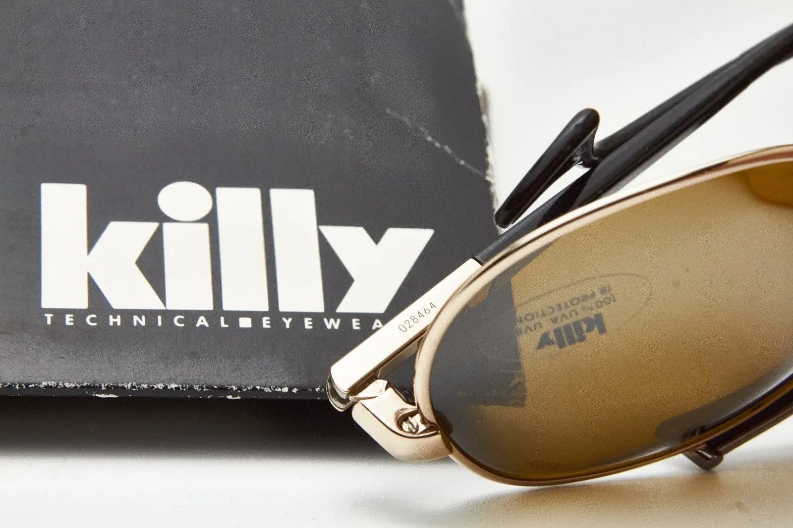 Other Vintage KILLY 470 Sunglasses Gold Palladium High End Aviator Size ONE SIZE - 8 Thumbnail