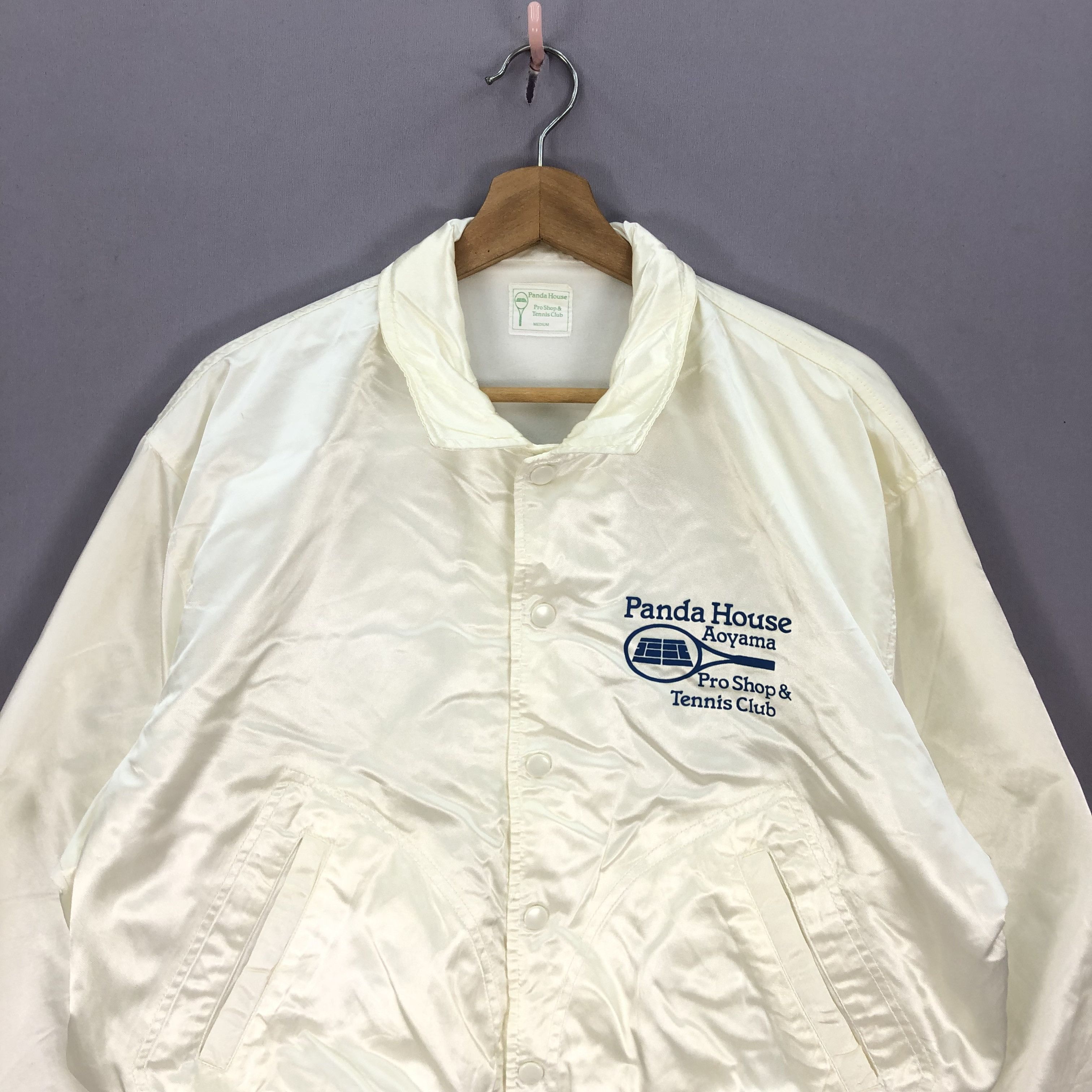 Japanese Brand Vintage Panda House Aoyama Tennis Club Windbreaker Jacket Size US M / EU 48-50 / 2 - 4 Thumbnail