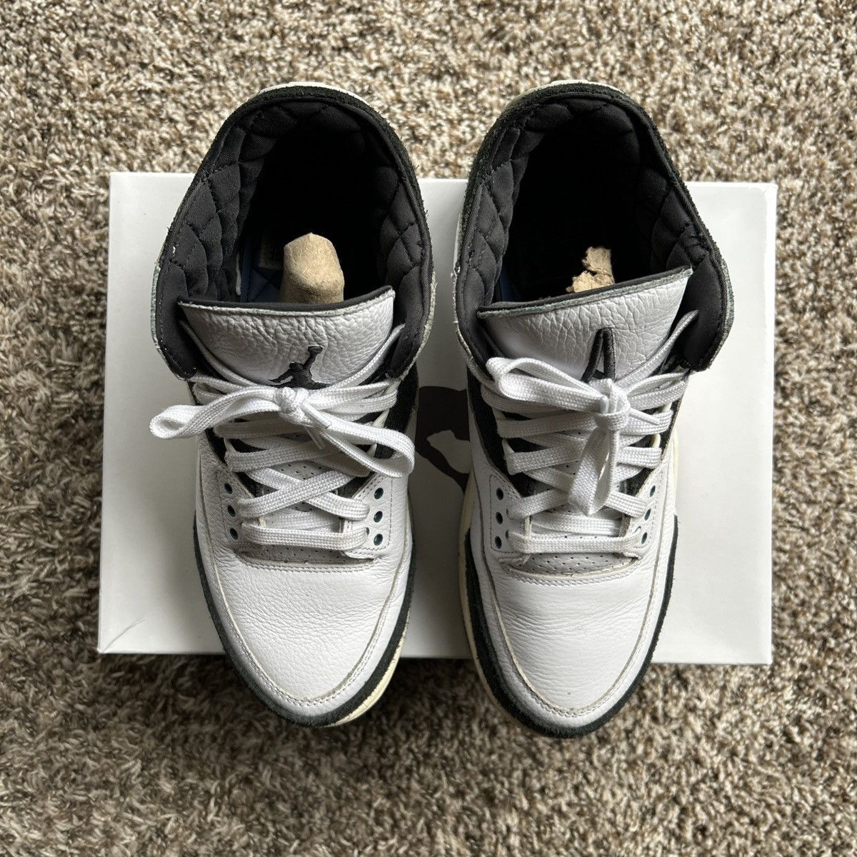 A Ma Maniere × Jordan Brand A Ma Maniere x Air Jordan 3 Retro Diffused Blue Size US 9.5 / EU 42-43 - 3 Thumbnail