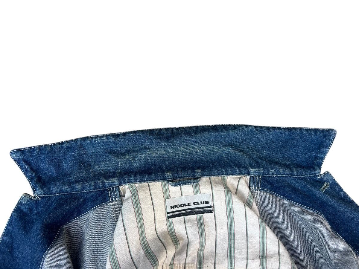 Nicole Club Vintage 90s Nicole Club Denim Jacket Size US M / EU 48-50 / 2 - 18 Thumbnail