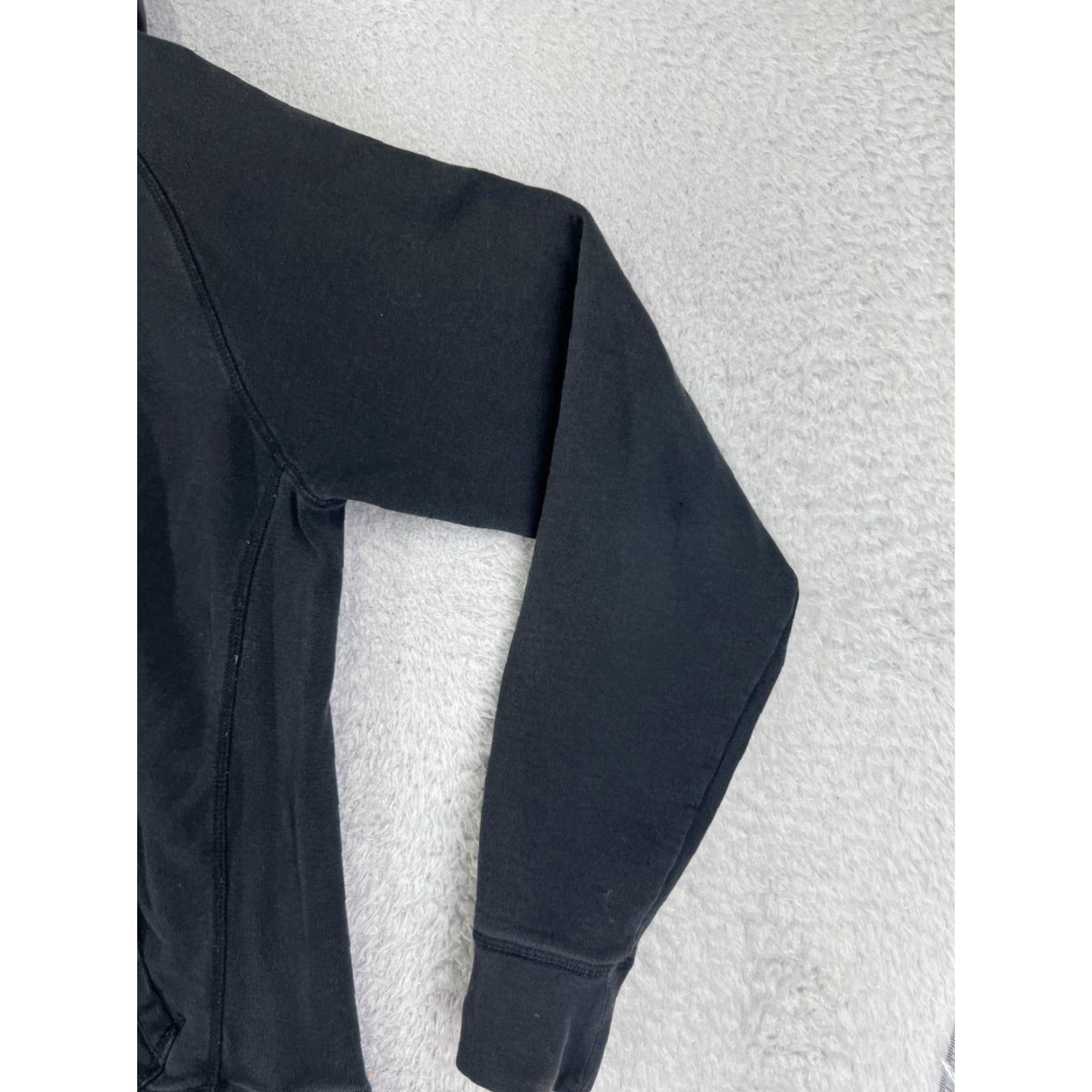 The North Face The North Face Hoodie Mens Small Black Pullover Pocket Cotton Crew Neck Read Size US S / EU 44-46 / 1 - 2 Thumbnail