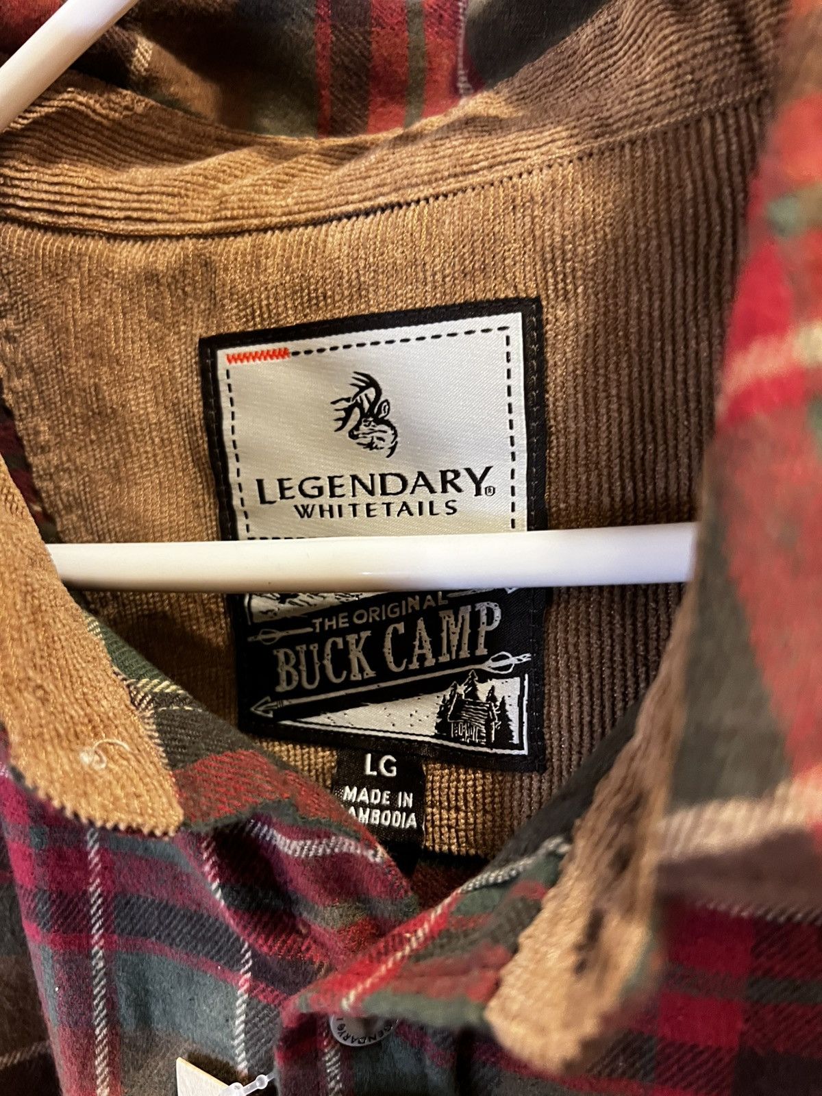 Hunter New with Tags Legendary Whitetails Buck Camp Large Flannel Size US L / EU 52-54 / 3 - 10 Thumbnail