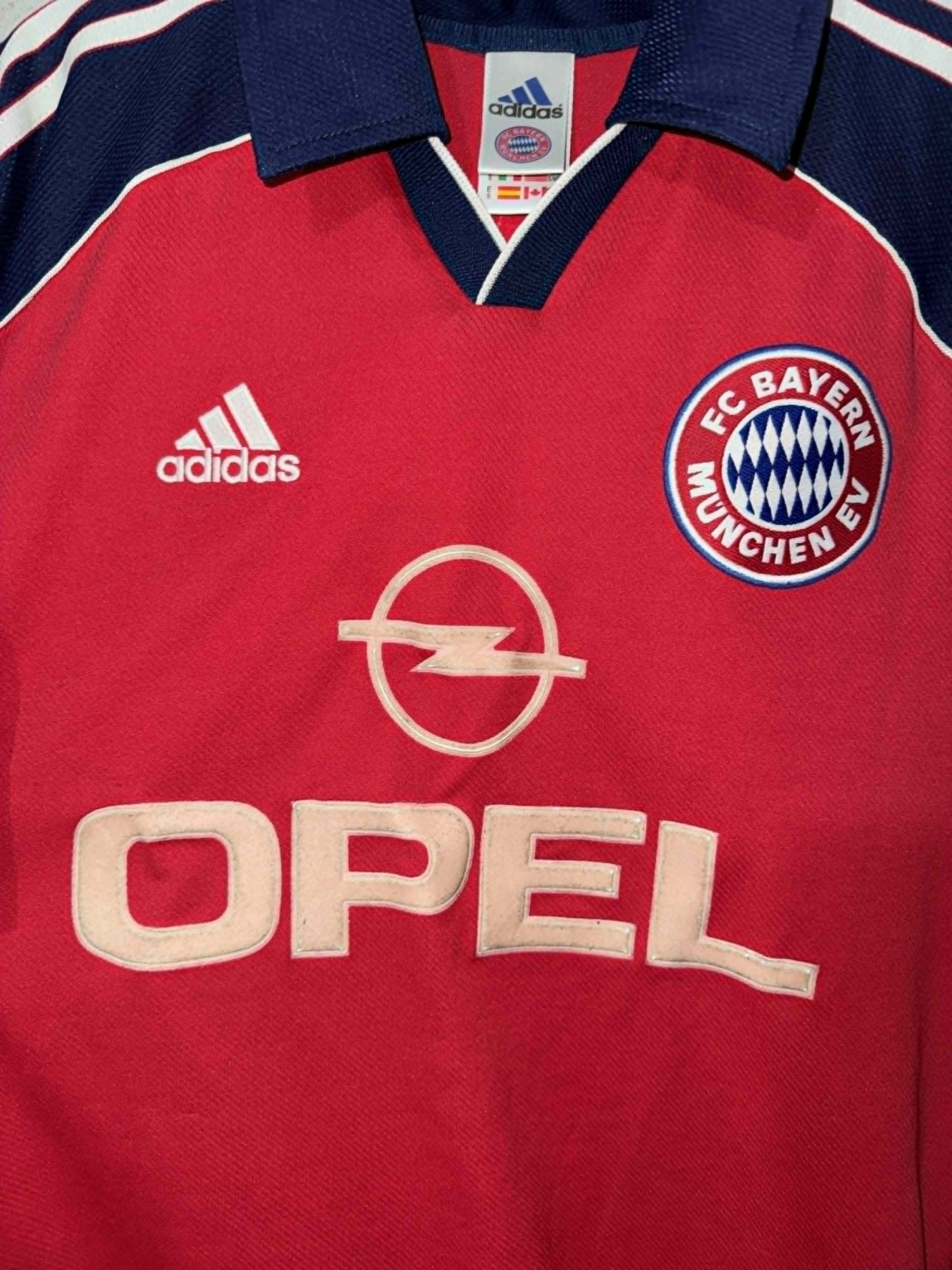 Adidas Bayern Munich 1999/01 Home Shirt Adidas Size US S / EU 44-46 / 1 - 3 Thumbnail