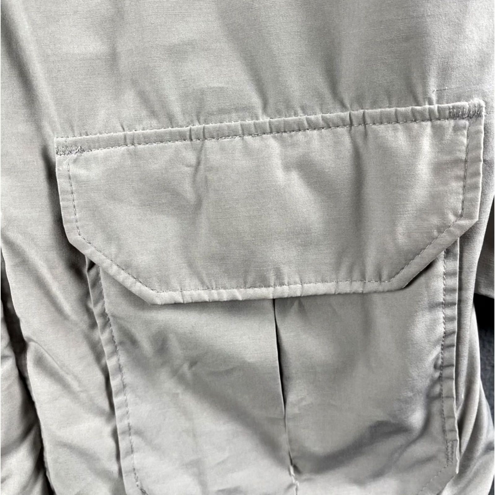 Vintage Woolrich Jacket Mens Large Gray Parka Thinsulate Insulated Outdoor USA Size US L / EU 52-54 / 3 - 6 Thumbnail