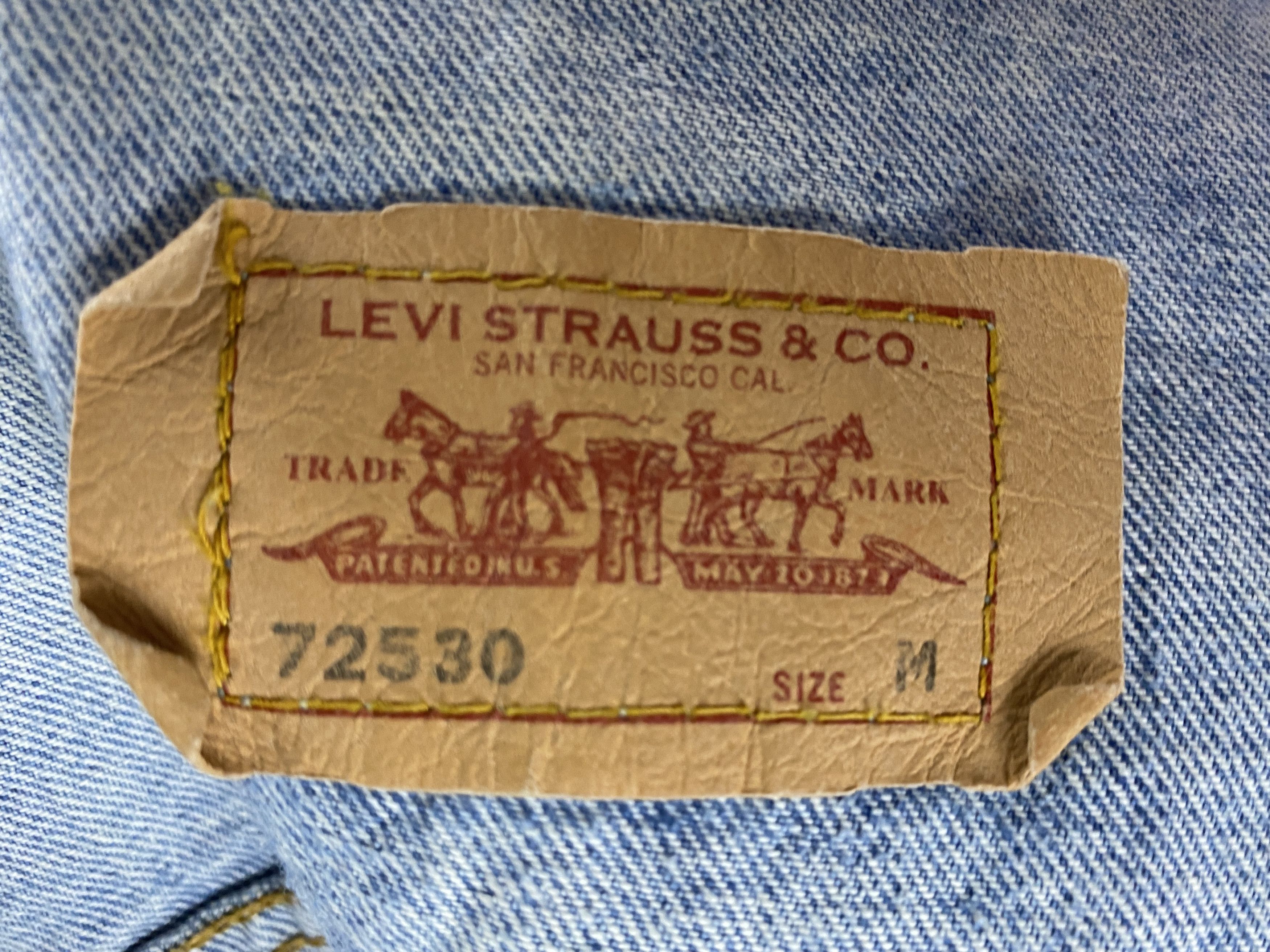Levi's × Levi's Vintage Clothing × Vintage Levi's Vintage Women's Painted Jean Jacket - Size M Size M / US 6-8 / IT 42-44 - 6 Thumbnail