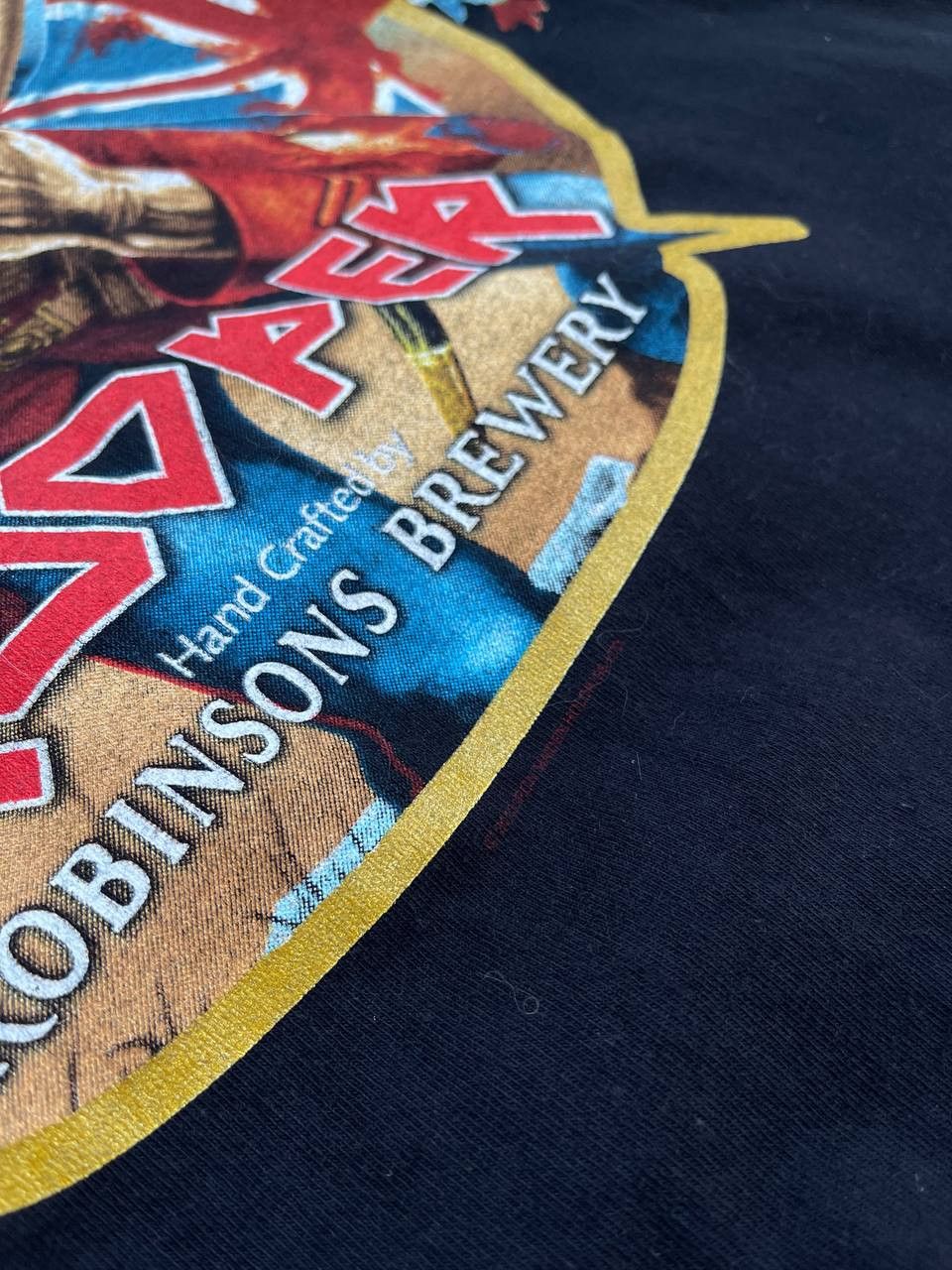 Iron Maiden × Vintage Iron Maiden 2013 Trooper Beer vintage band tee shirt Size US L / EU 52-54 / 3 - 6 Thumbnail