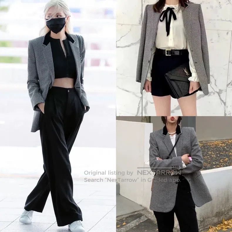 Saint Laurent Paris Saint Laurent Paris Suit Jacket Size M / US 6-8 / IT 42-44 - 7 Thumbnail