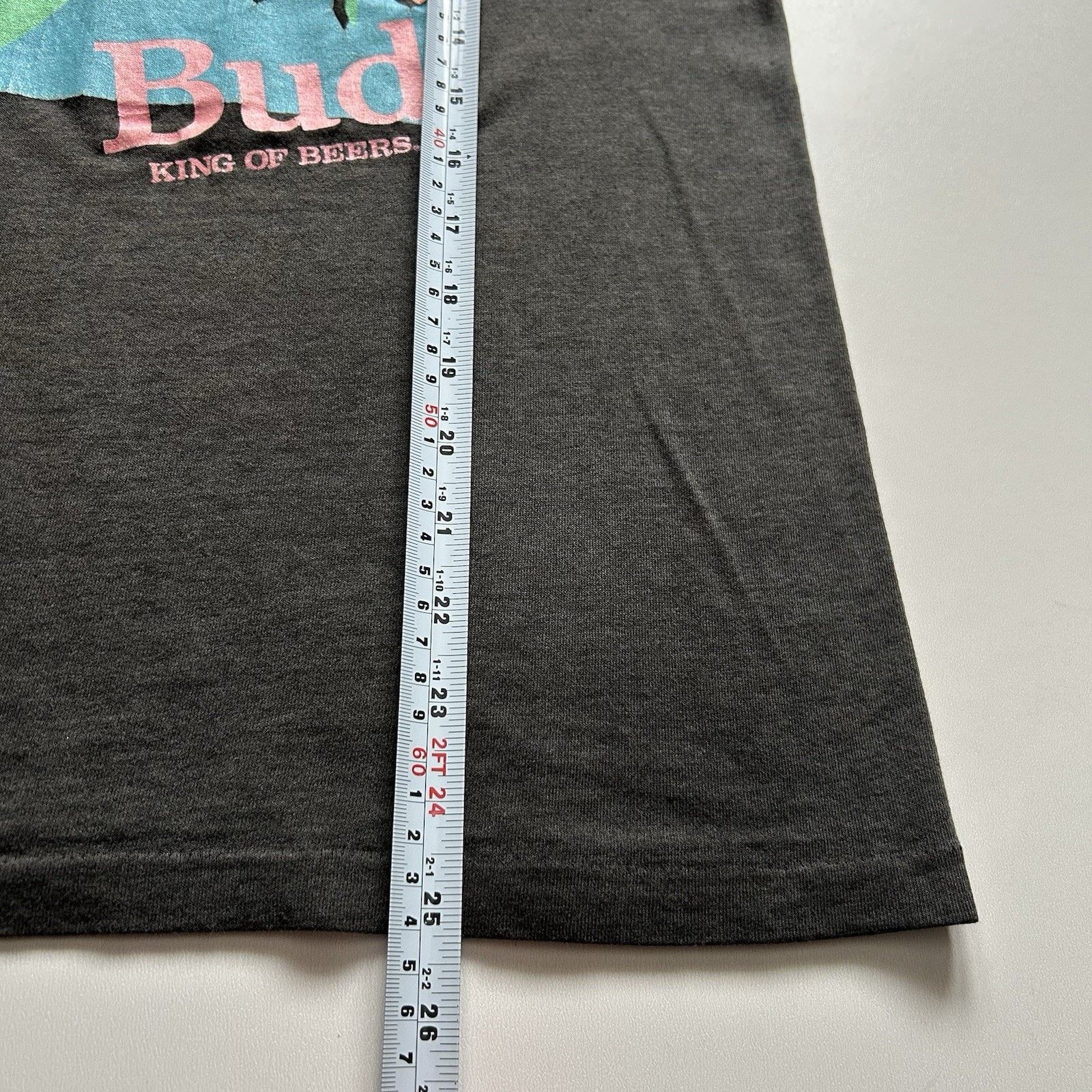 Budweiser Vintage 1989 Budweiser King Of Beers T-Shirt Medium 80s Beer Size US M / EU 48-50 / 2 - 7 Thumbnail