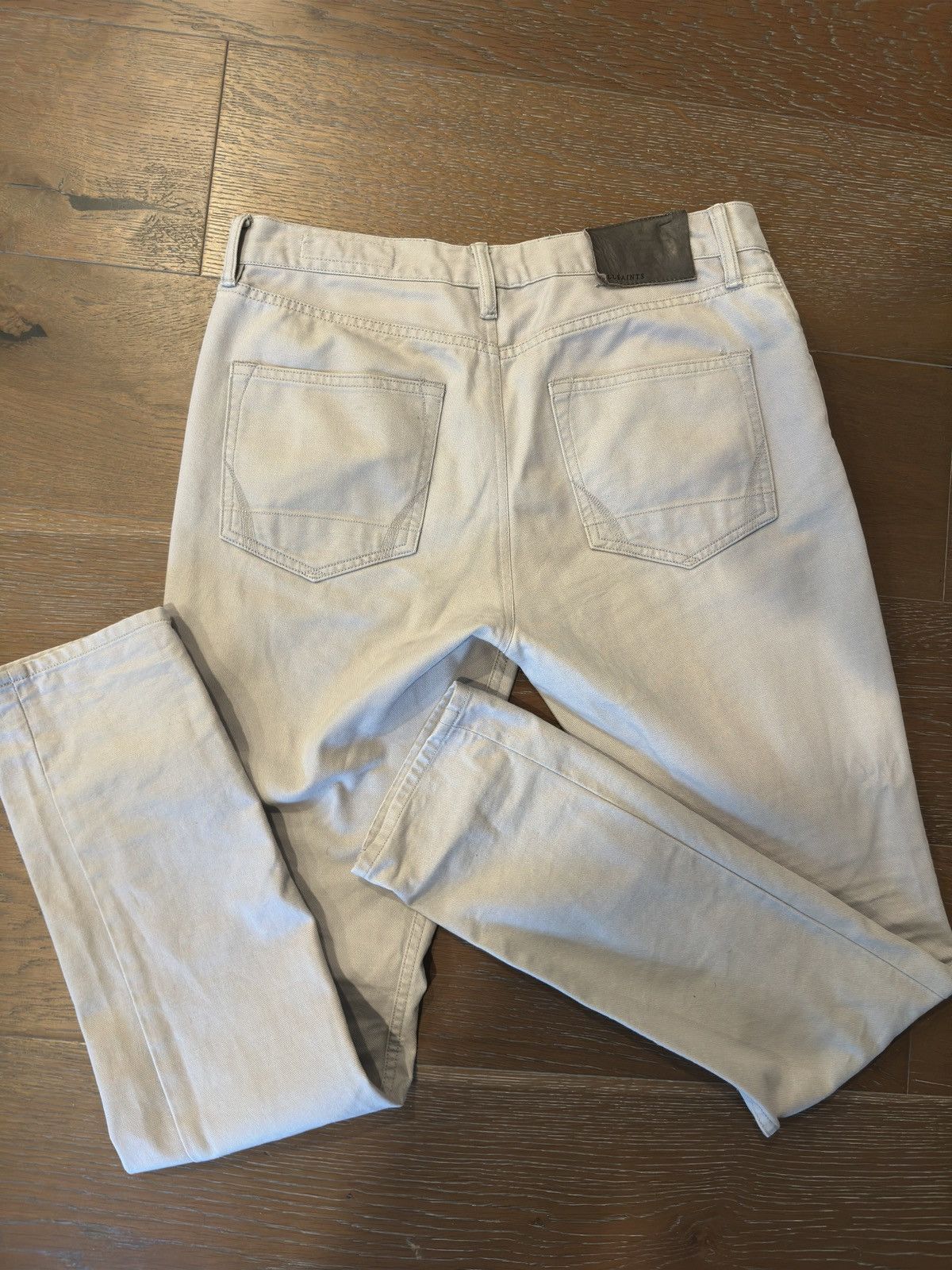 Allsaints 2 Allsaints Denim Pistol Jeans Pants Grey and Dark Green Size US 32 / EU 48 - 4 Thumbnail
